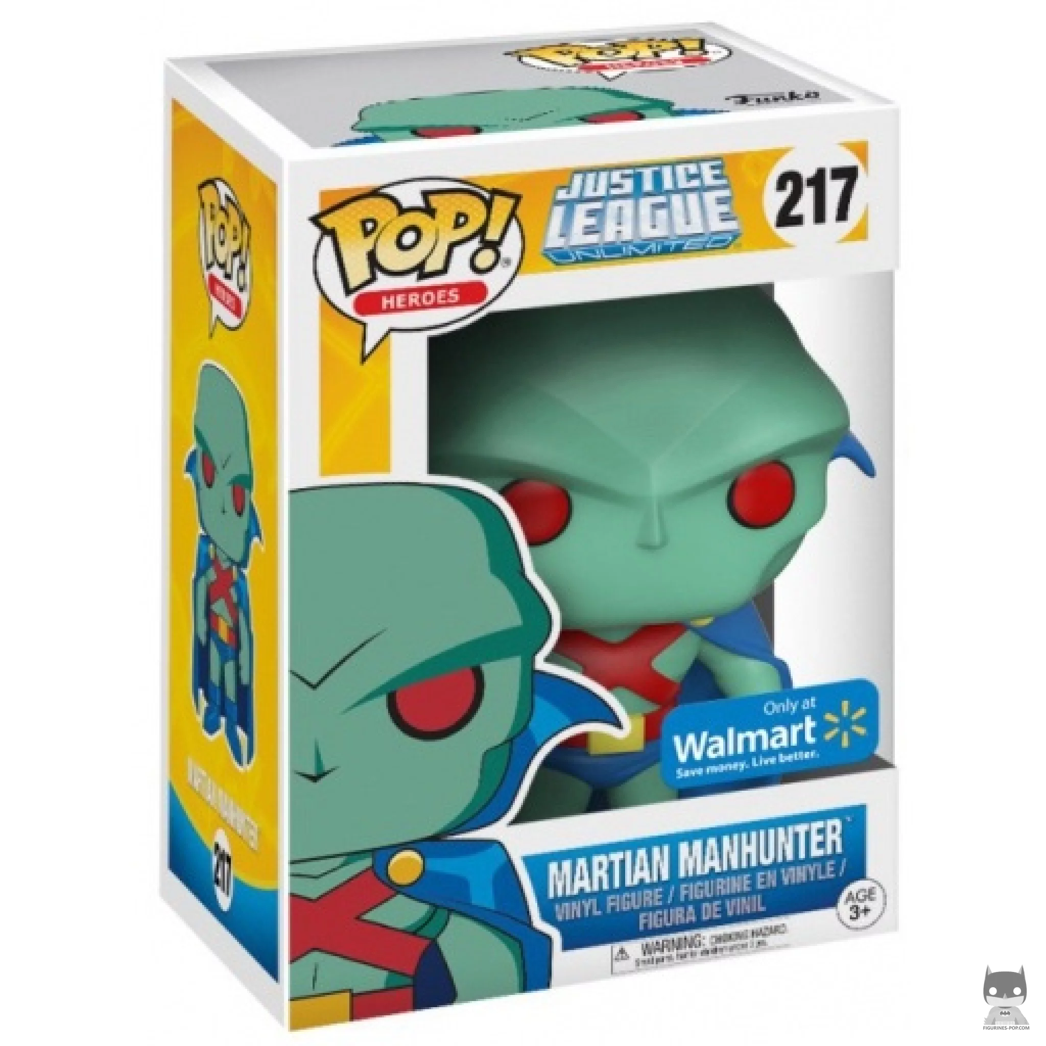 Figurine Funko POP Martian Manhunter avec boîte