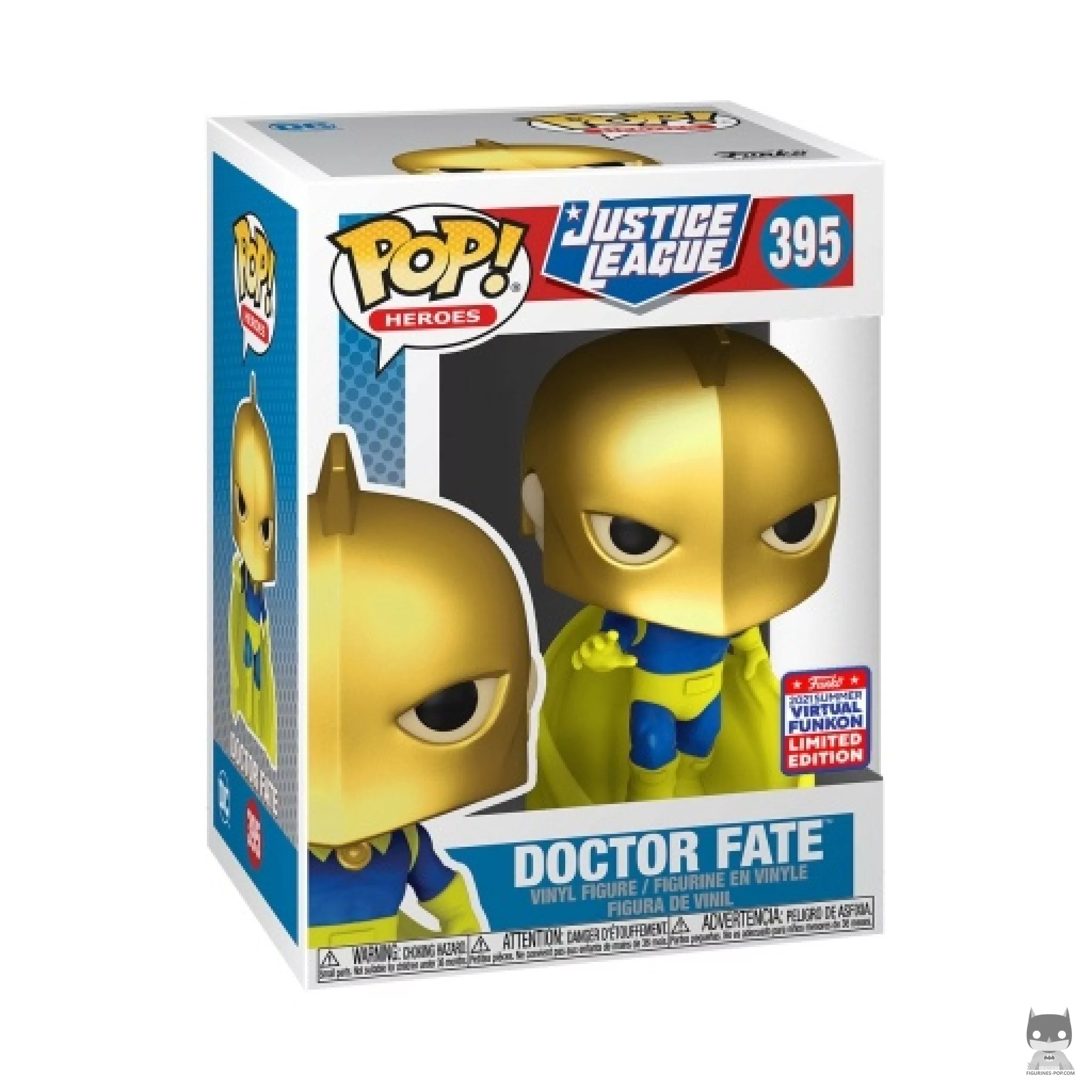 Figurine Funko POP Doctor Fate avec boîte