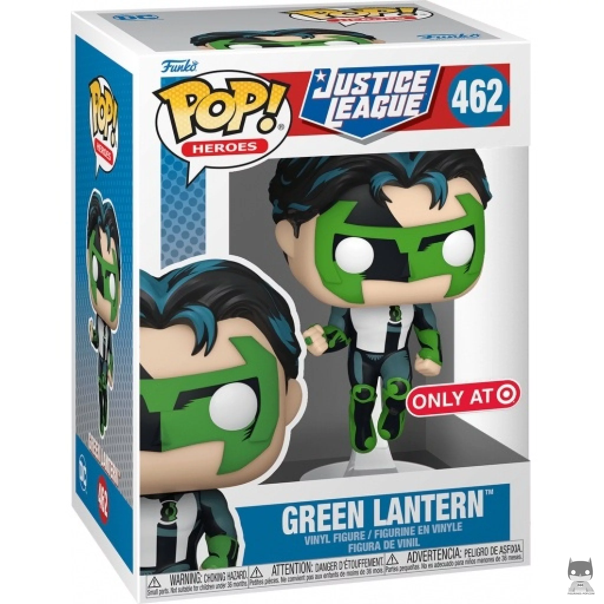 Figurine Funko POP Green Lantern avec boîte