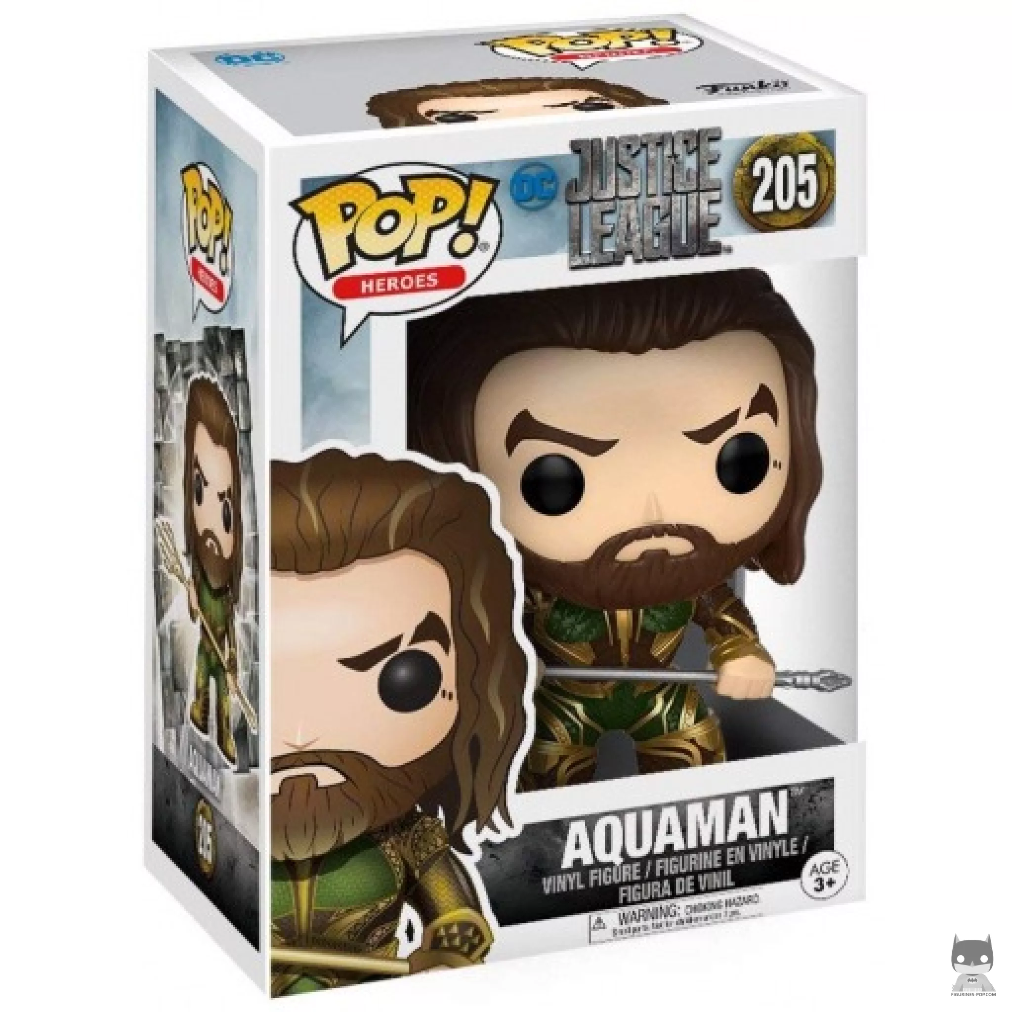 Figurine Funko POP Aquaman avec boîte