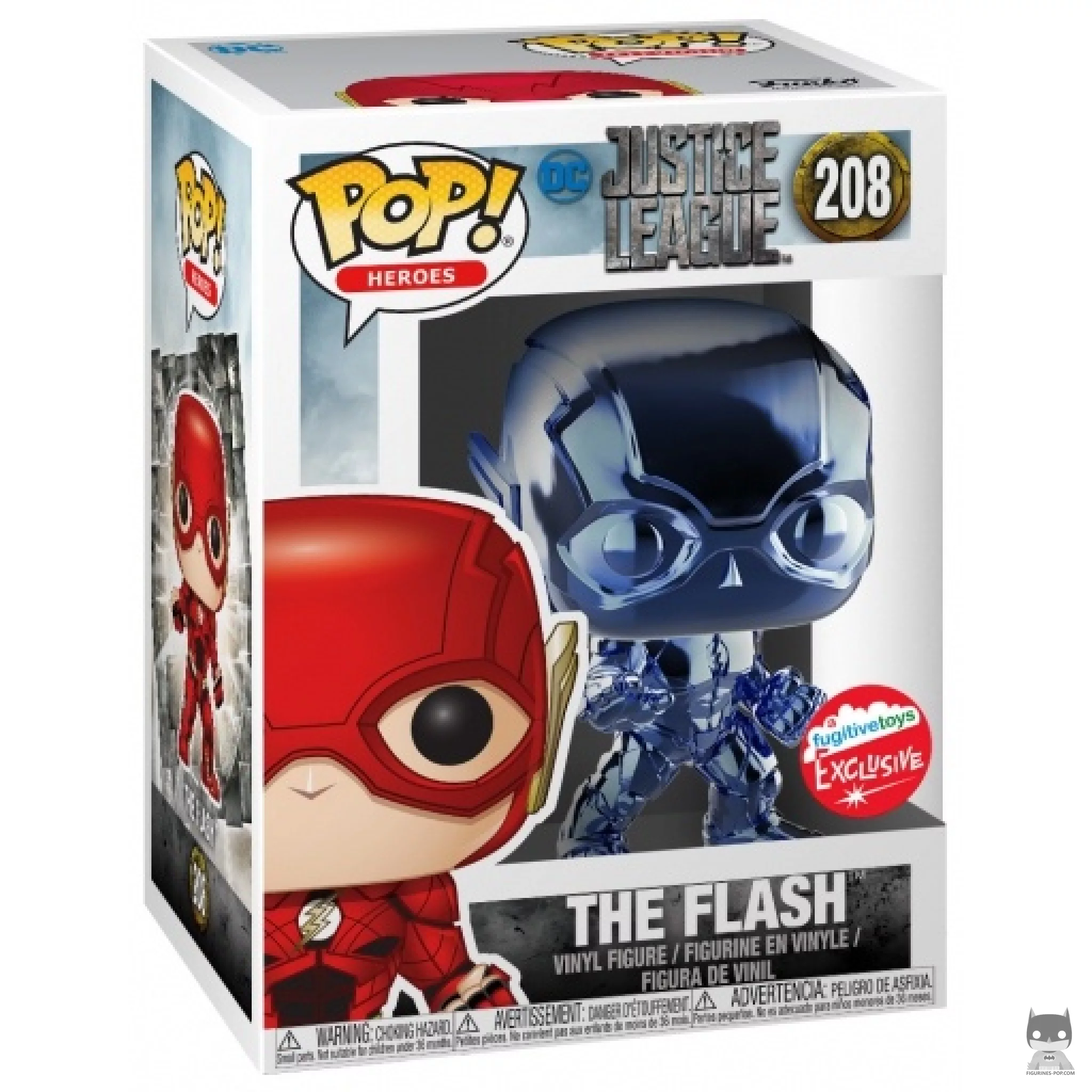Figurine Funko POP Flash (Bleu) avec boîte