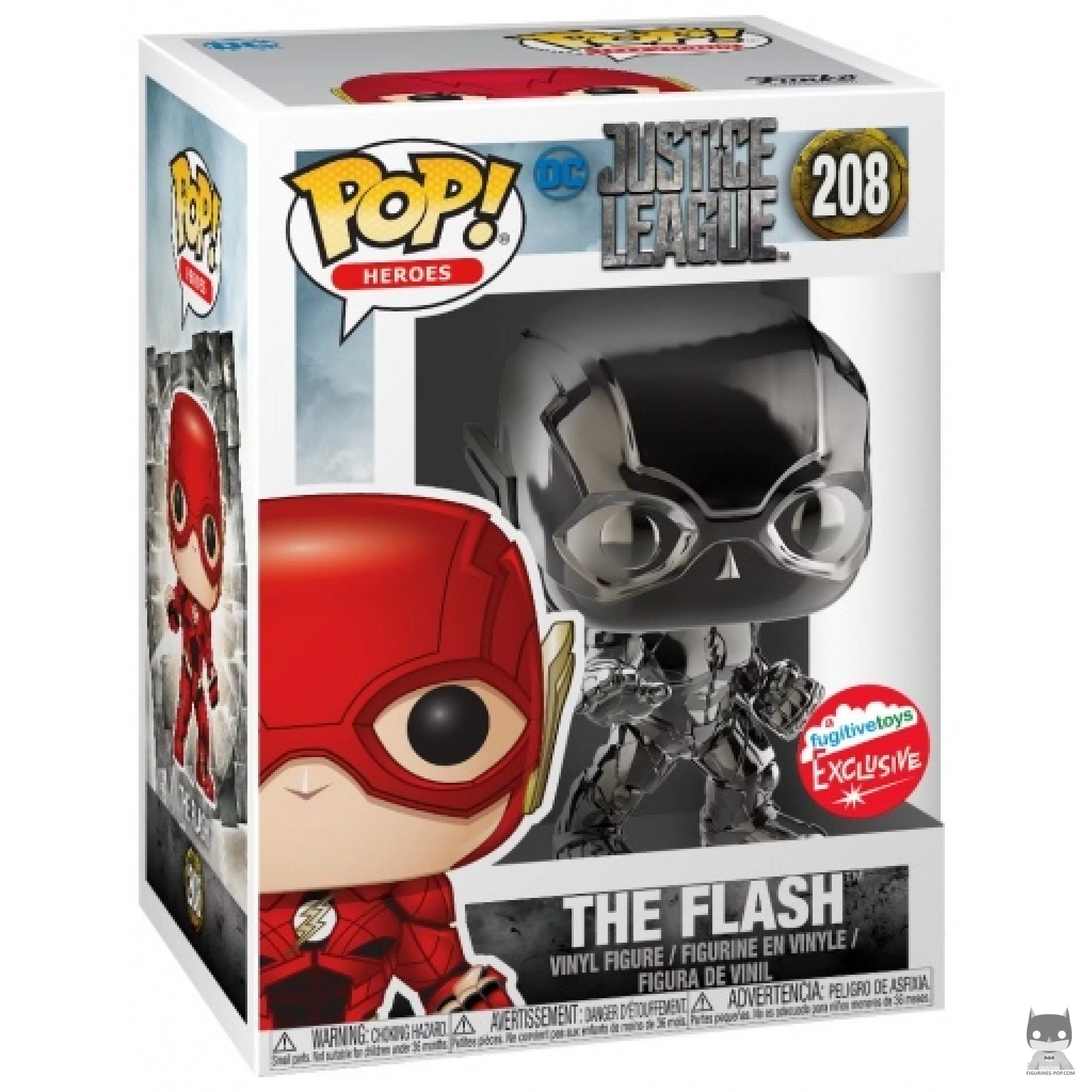Figurine Funko POP Flash (Noir) avec boîte