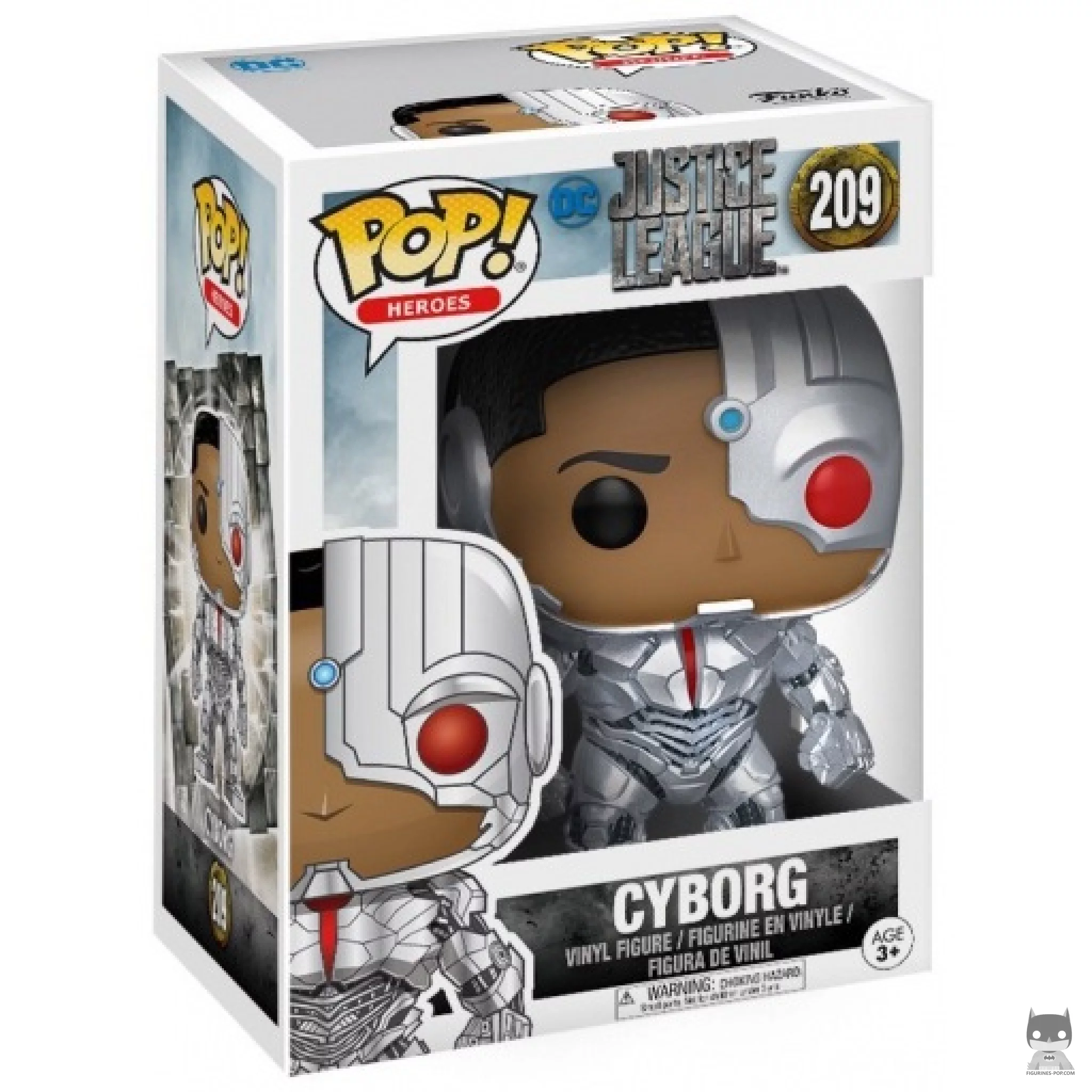 Figurine Funko POP Cyborg avec boîte