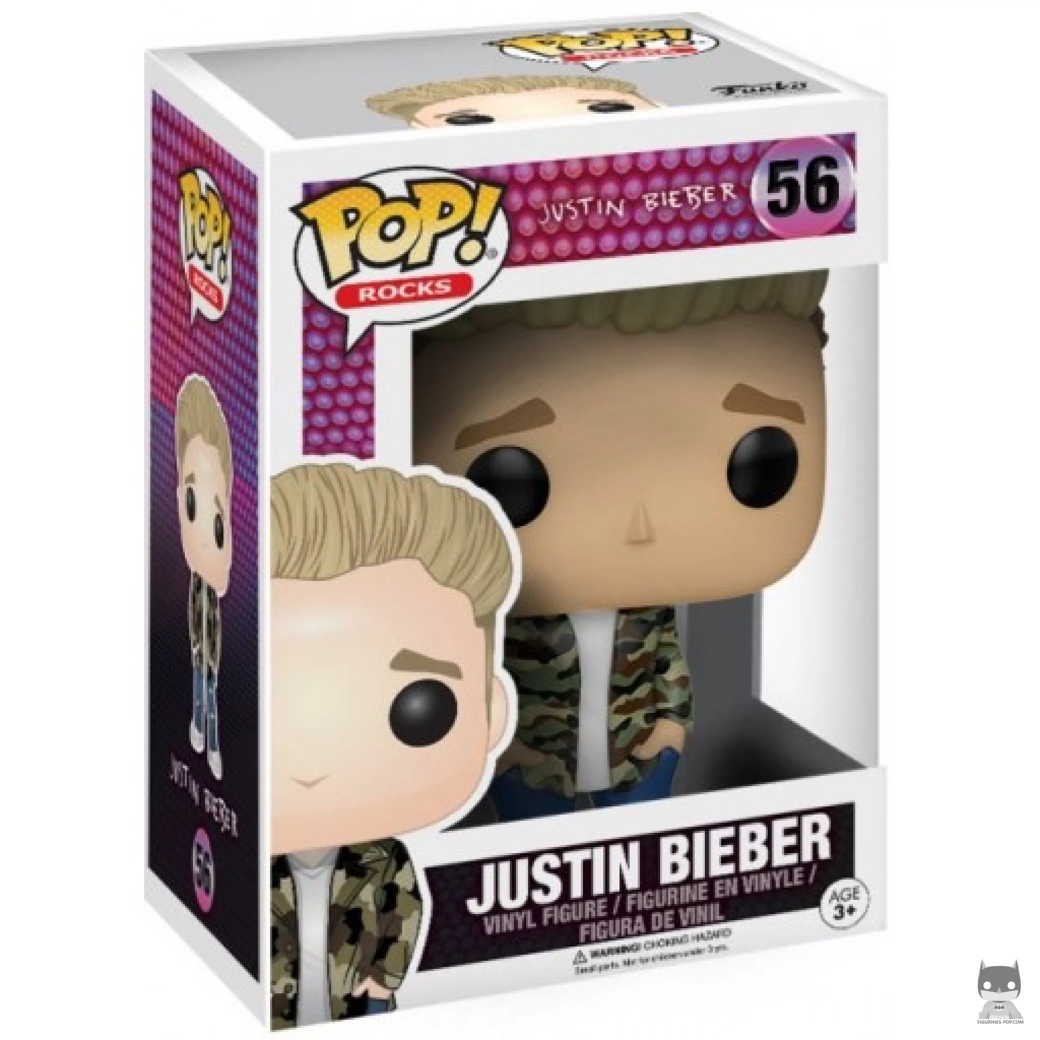 Figurine Funko POP Justin Bieber avec boîte