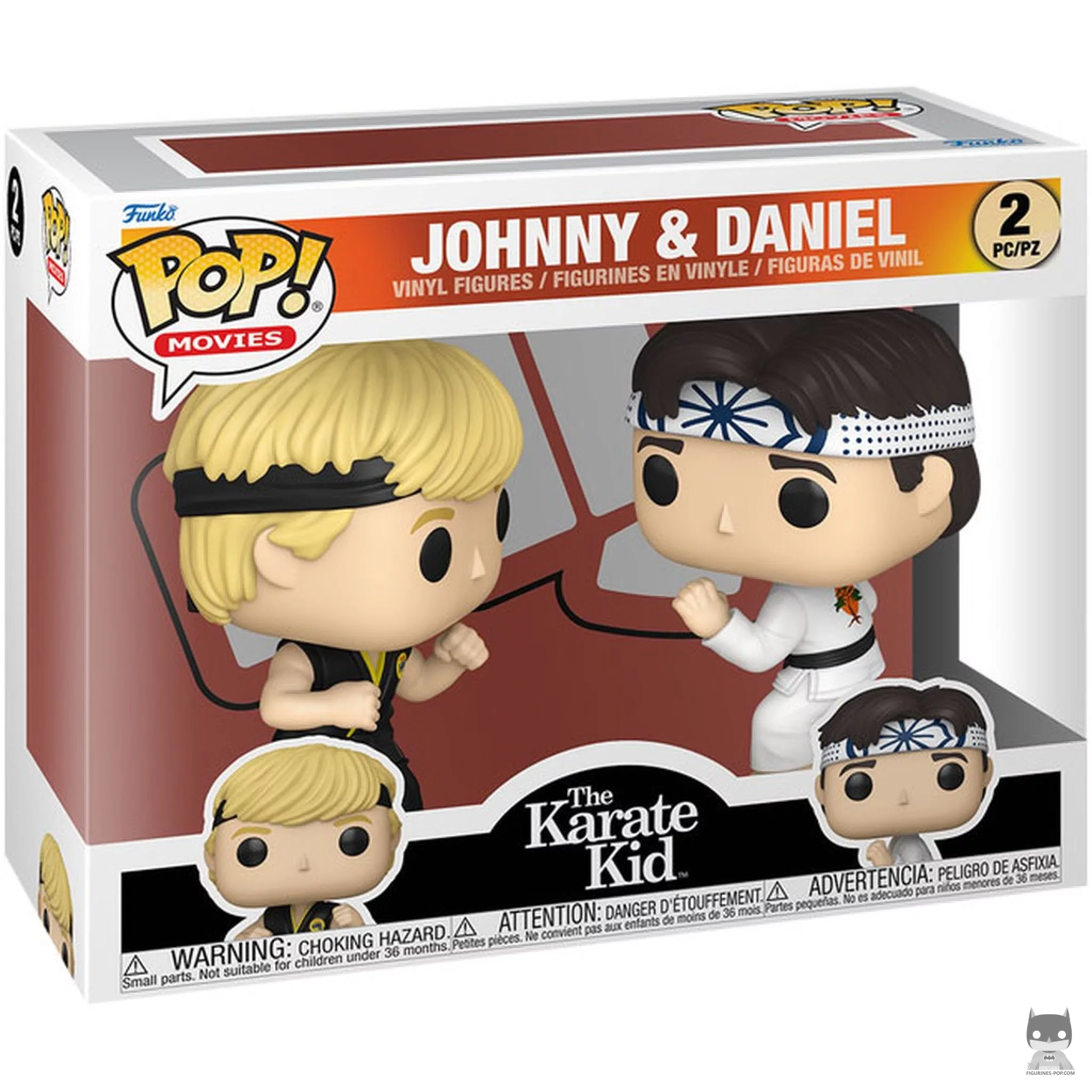 Figurine Funko POP Johnny & Daniel (Multipack) avec boîte