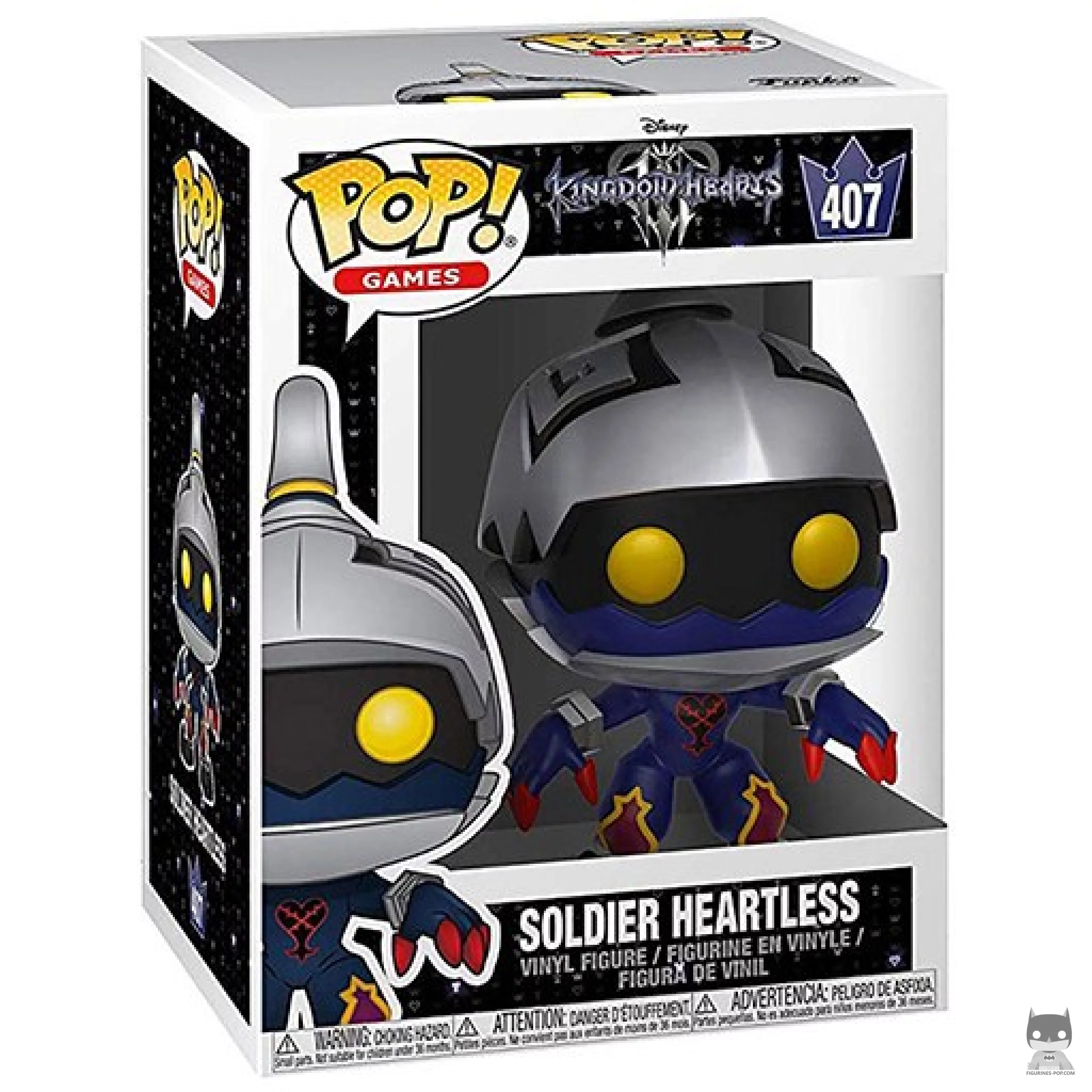 Figurine Funko POP Soldat Sans-Cœur avec boîte