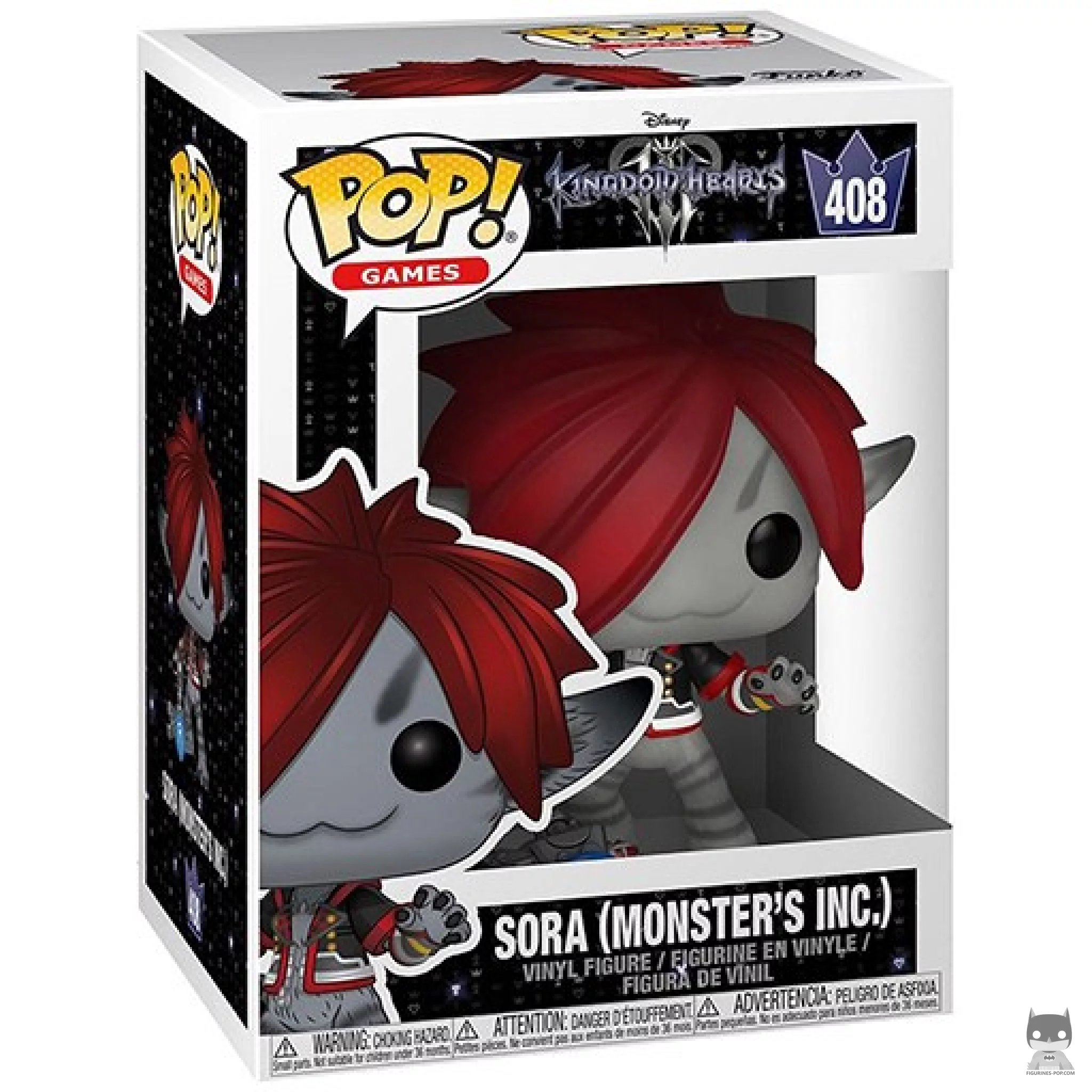 Figurine Funko POP Sora (Monstres et Compagnie) avec boîte