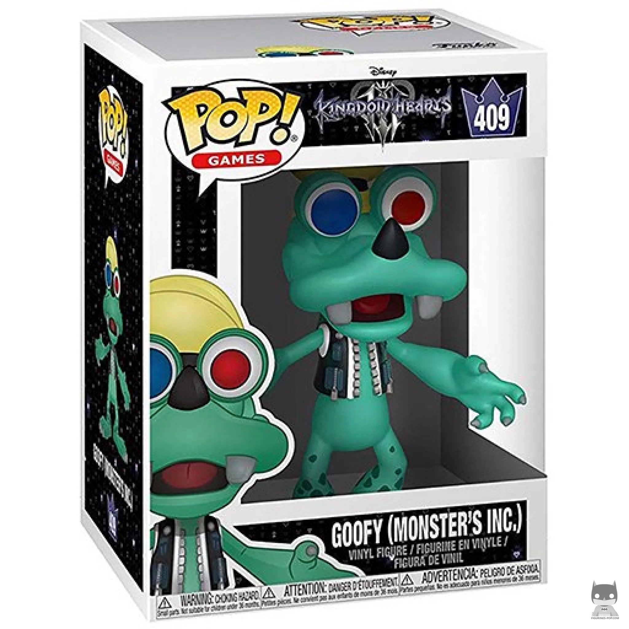 Figurine Funko POP Goofy (Monstres et Compagnie) avec boîte