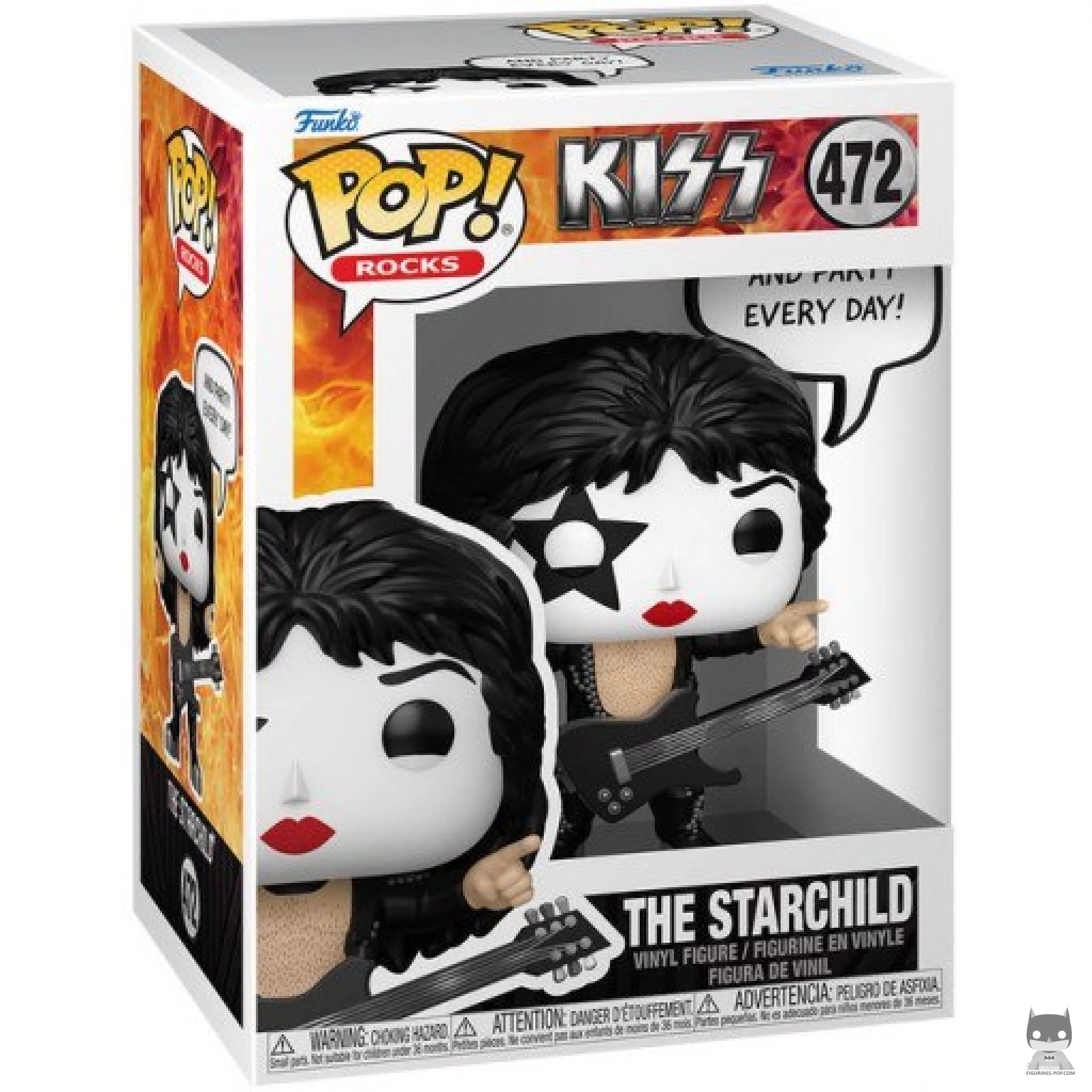 Figurine Funko POP The Starchild (And Party Every Day) avec boîte