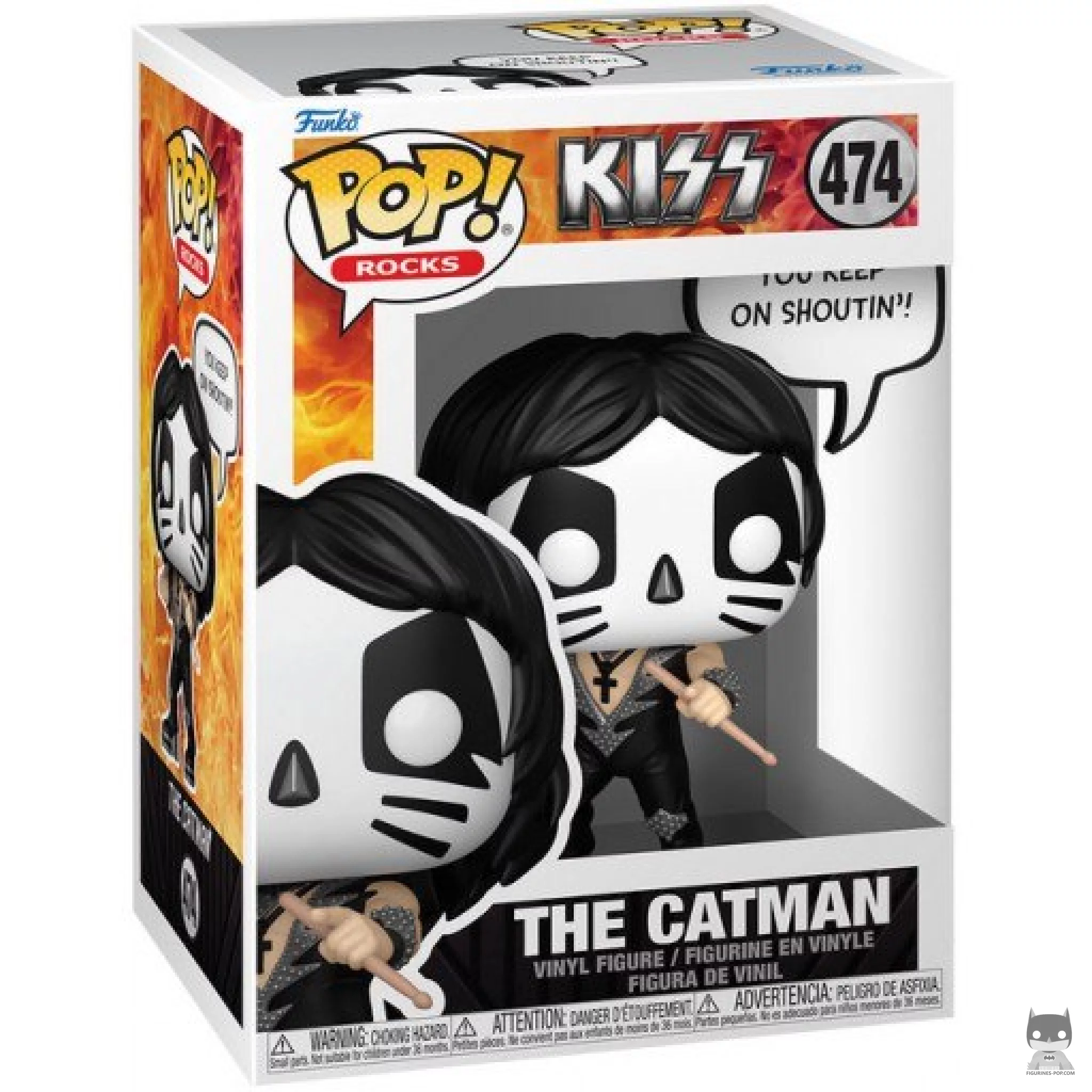 Figurine Funko POP The Catman (You Keep On Shoutin') avec boîte