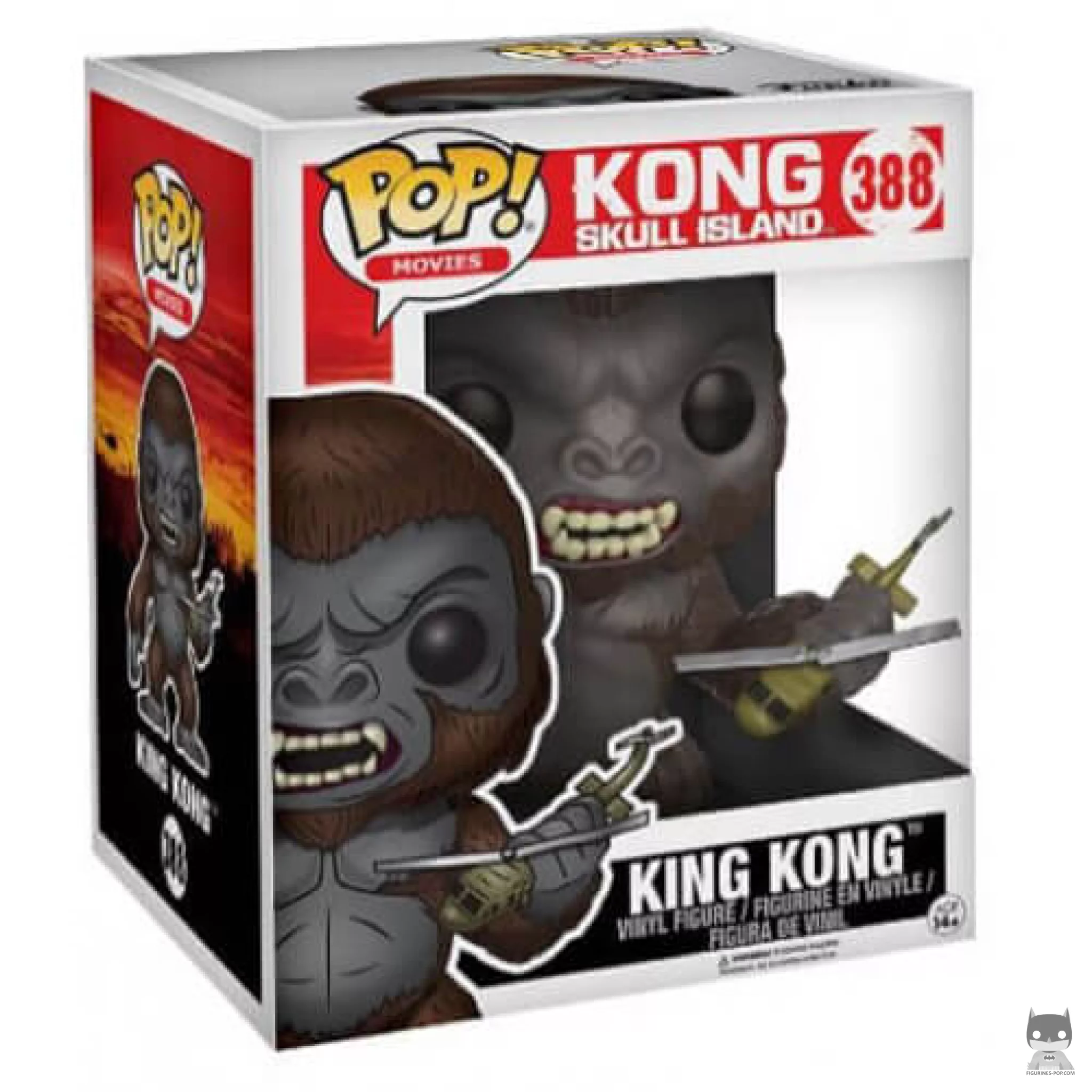 Figurine Funko POP King Kong (Supersized) avec boîte