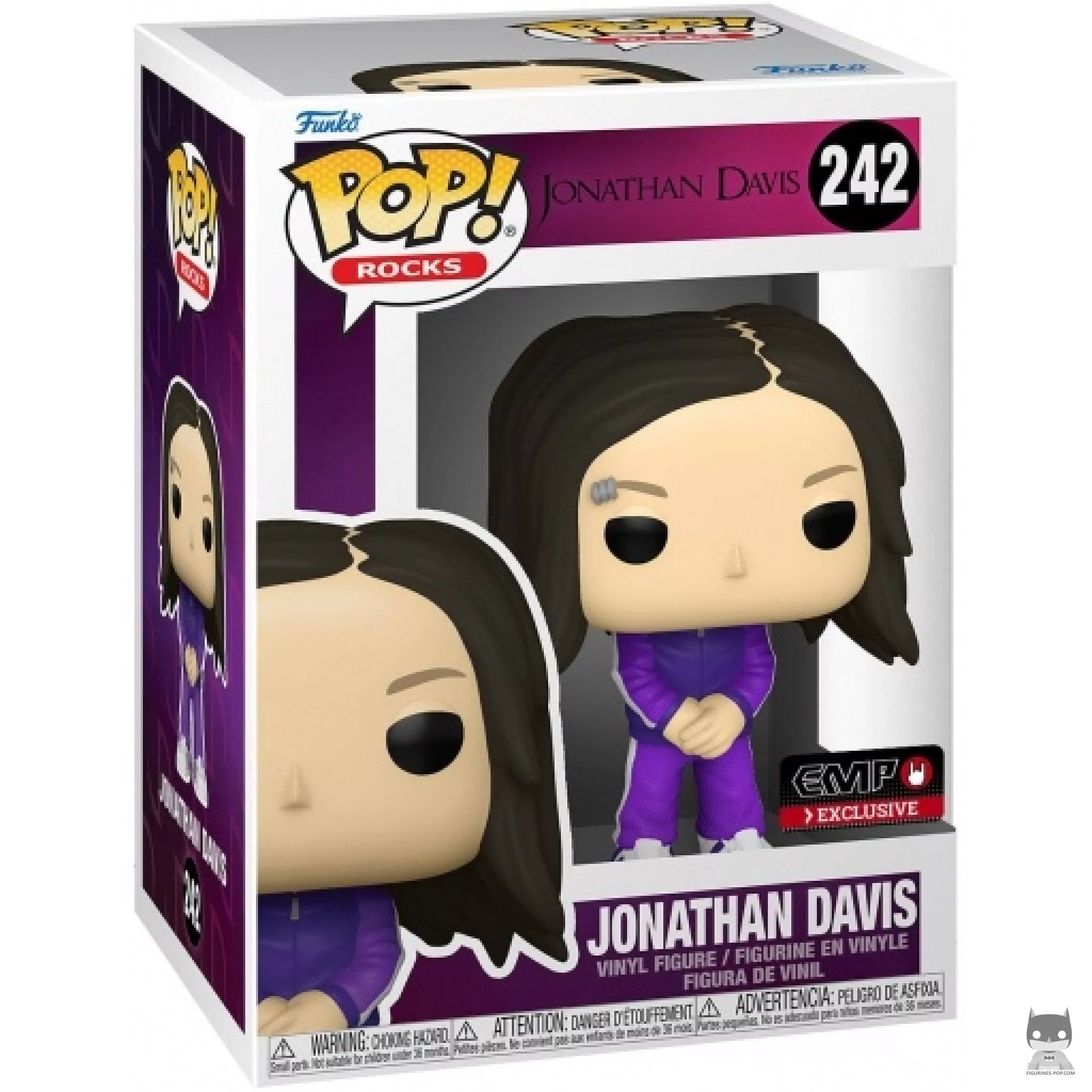 Figurine Funko POP Jonathan Davis avec boîte