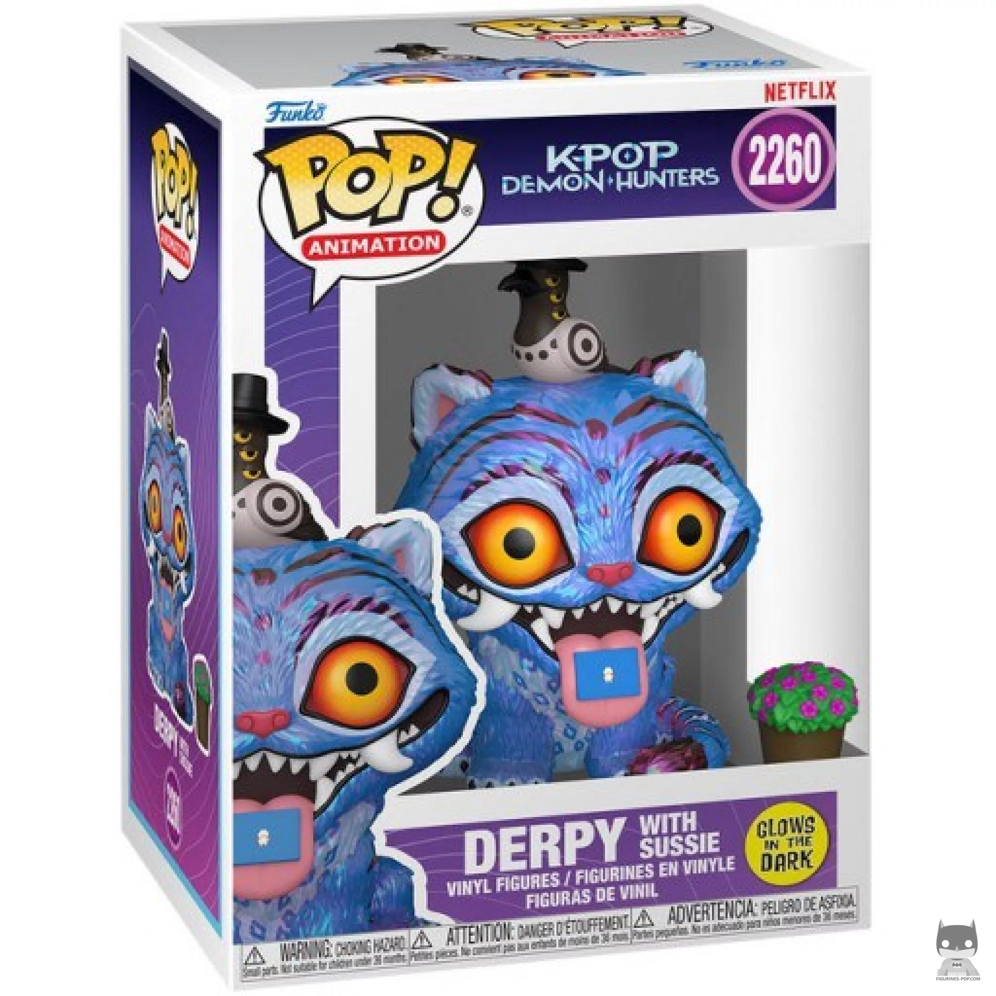 Figurine Funko POP Derpy avec Sussie (Glow In The Dark) avec boîte