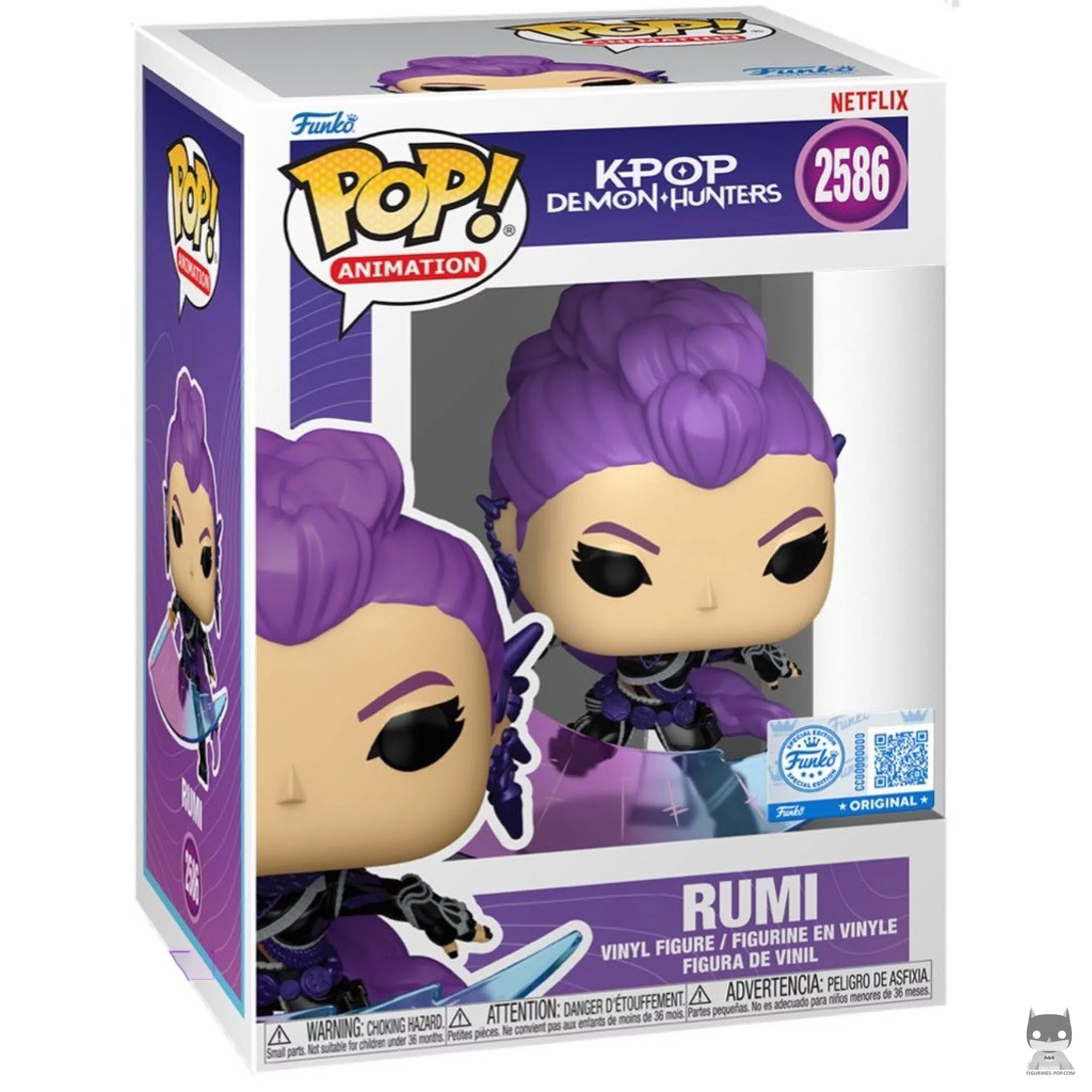 Figurine Funko POP Rumi avec boîte