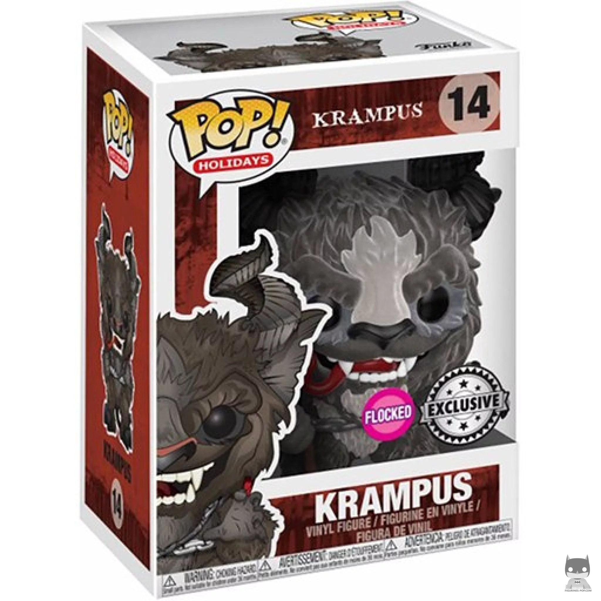 Figurine Funko POP Krampus (Flocked) avec boîte