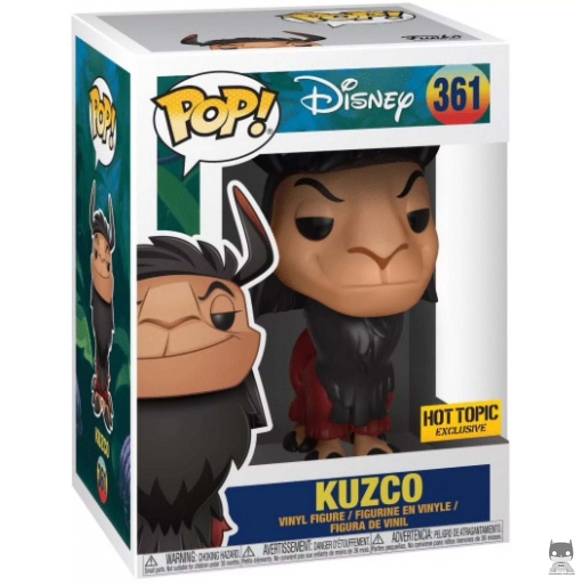 Figurine Funko POP Kuzco en Lama avec boîte