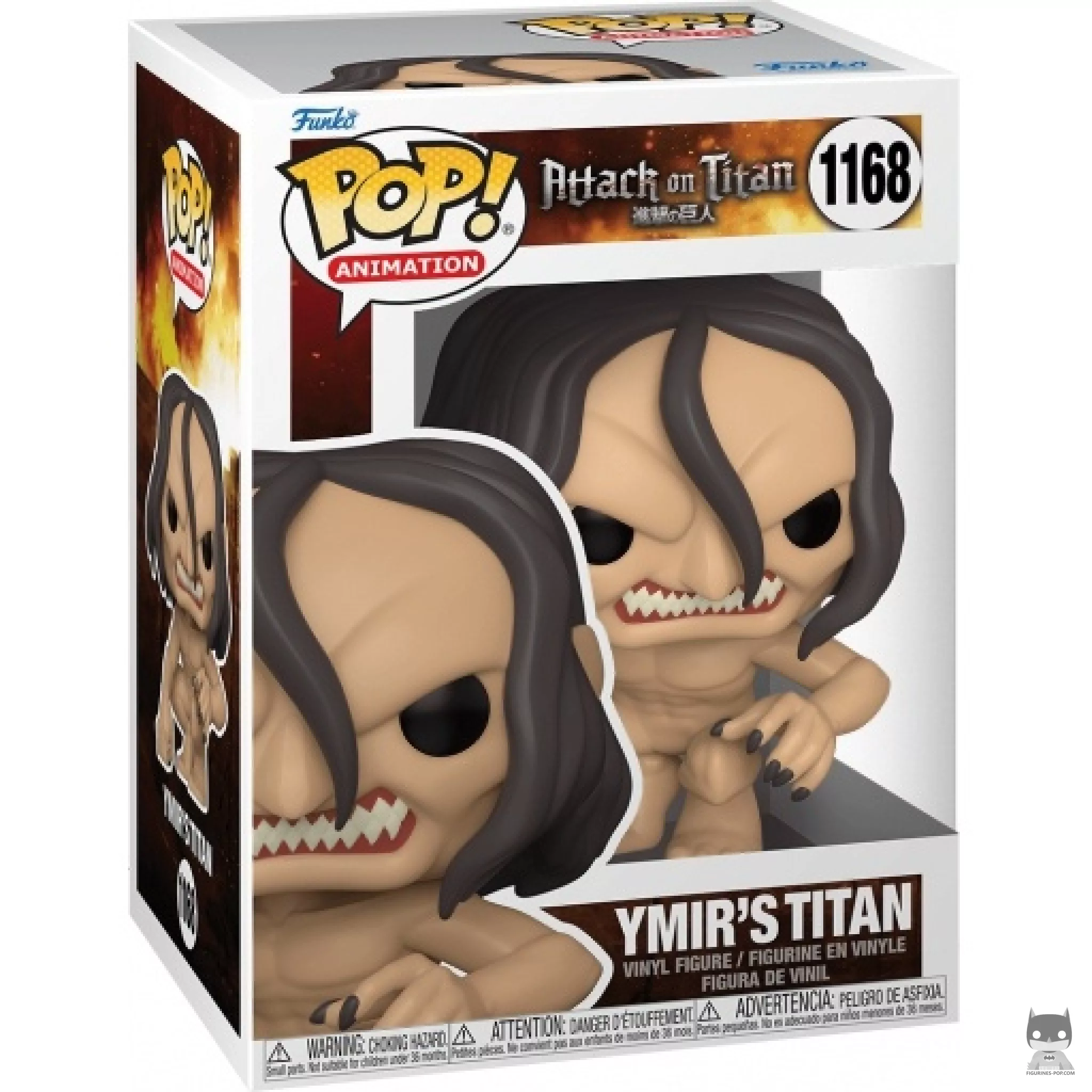 Figurine Funko POP Ymir en Titan avec boîte