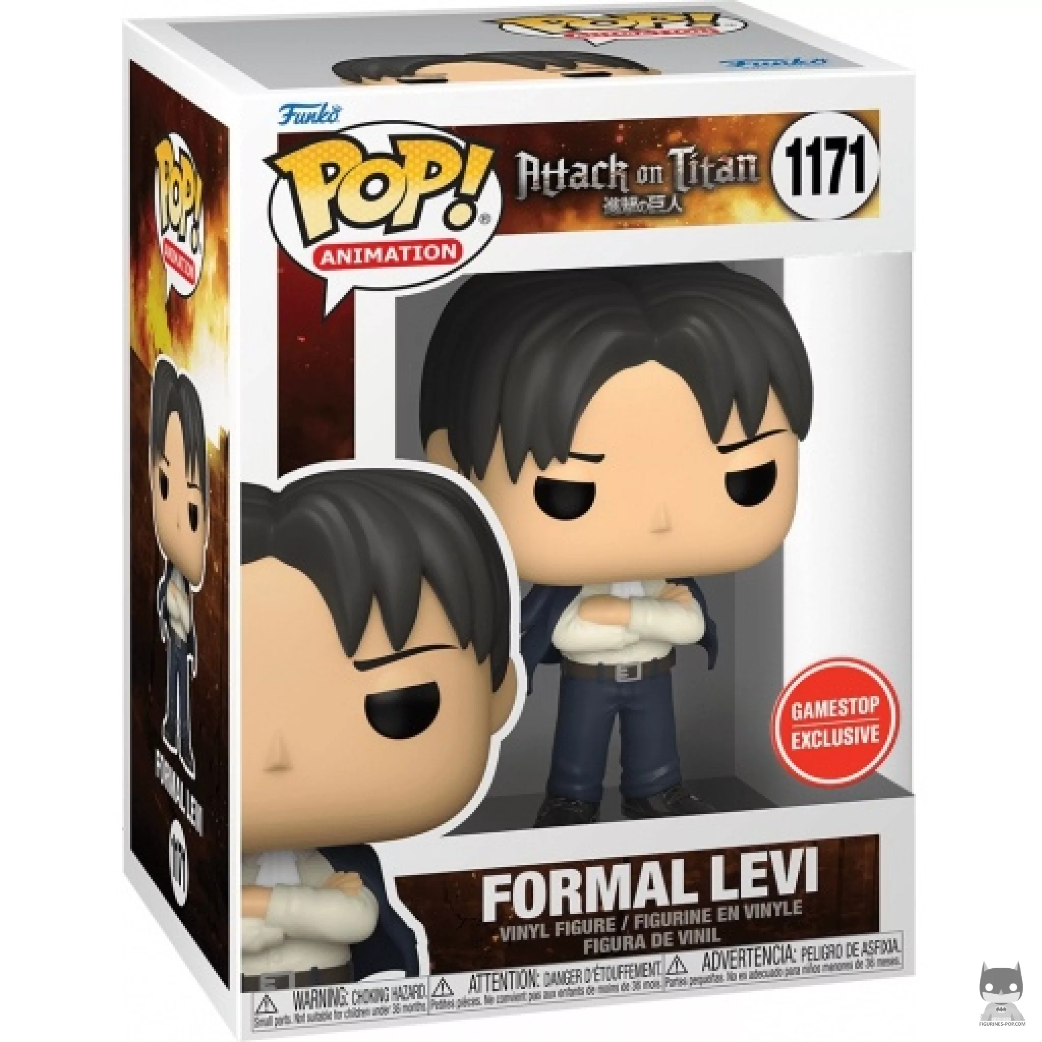 Figurine Funko POP Formal Levi avec boîte