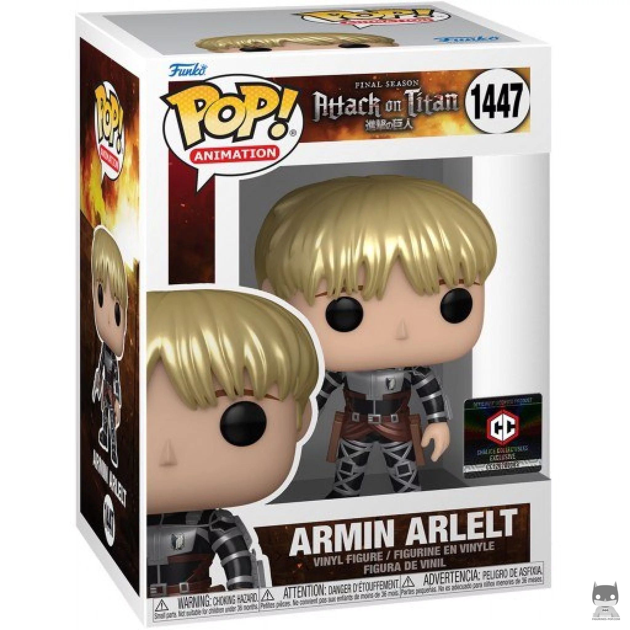 Figurine Funko POP Armin Arlelt (Metallic) avec boîte