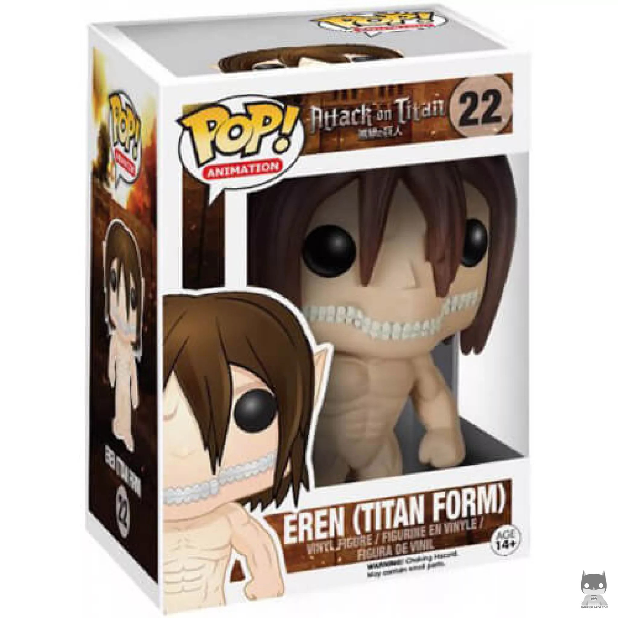 Figurine Funko POP Eren (Titan Form) avec boîte