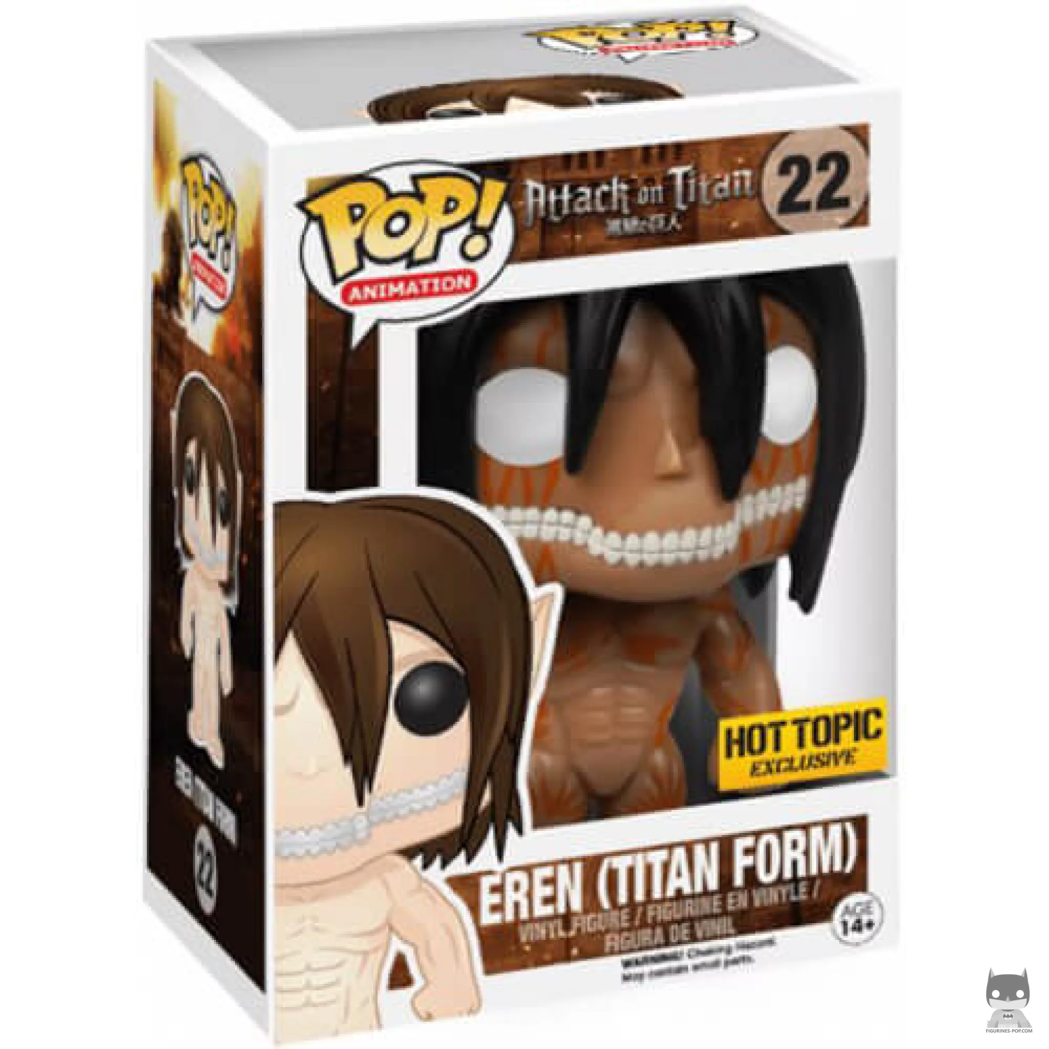Figurine Funko POP Eren (Titan Form) avec boîte