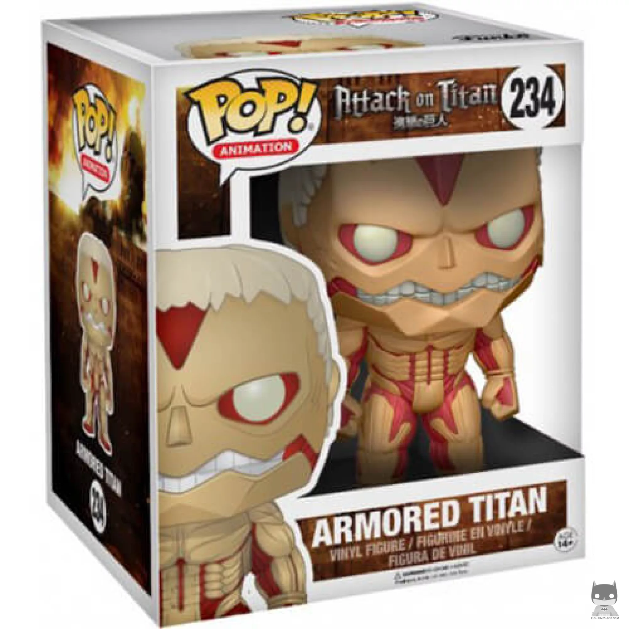 Figurine Funko POP Titan Cuirassé (Supersized) avec boîte