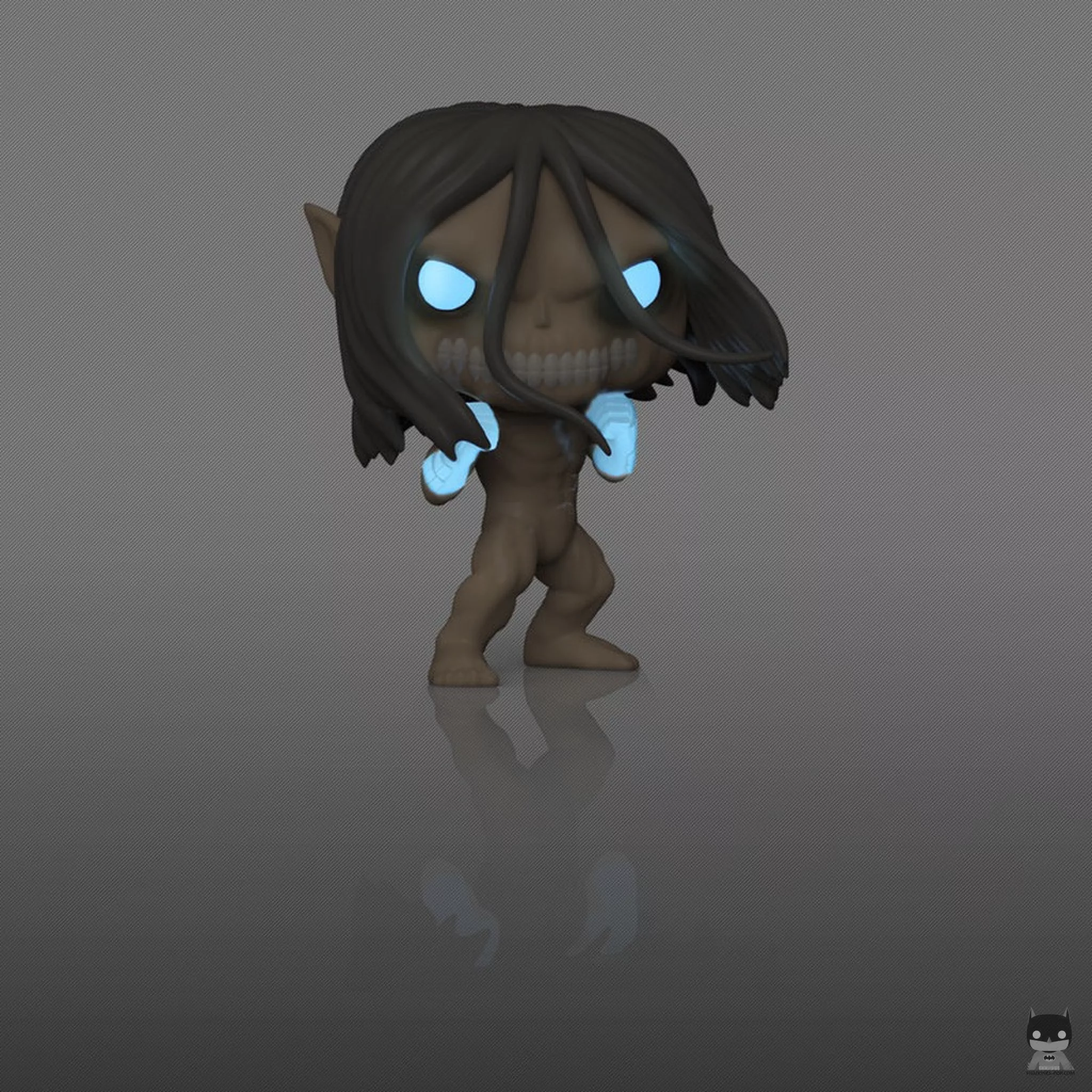 Figurine Funko POP Eren Jaeger (Forme Titan Assaillant) (Glow in the Dark) (L'attaque des Titans (SNK))