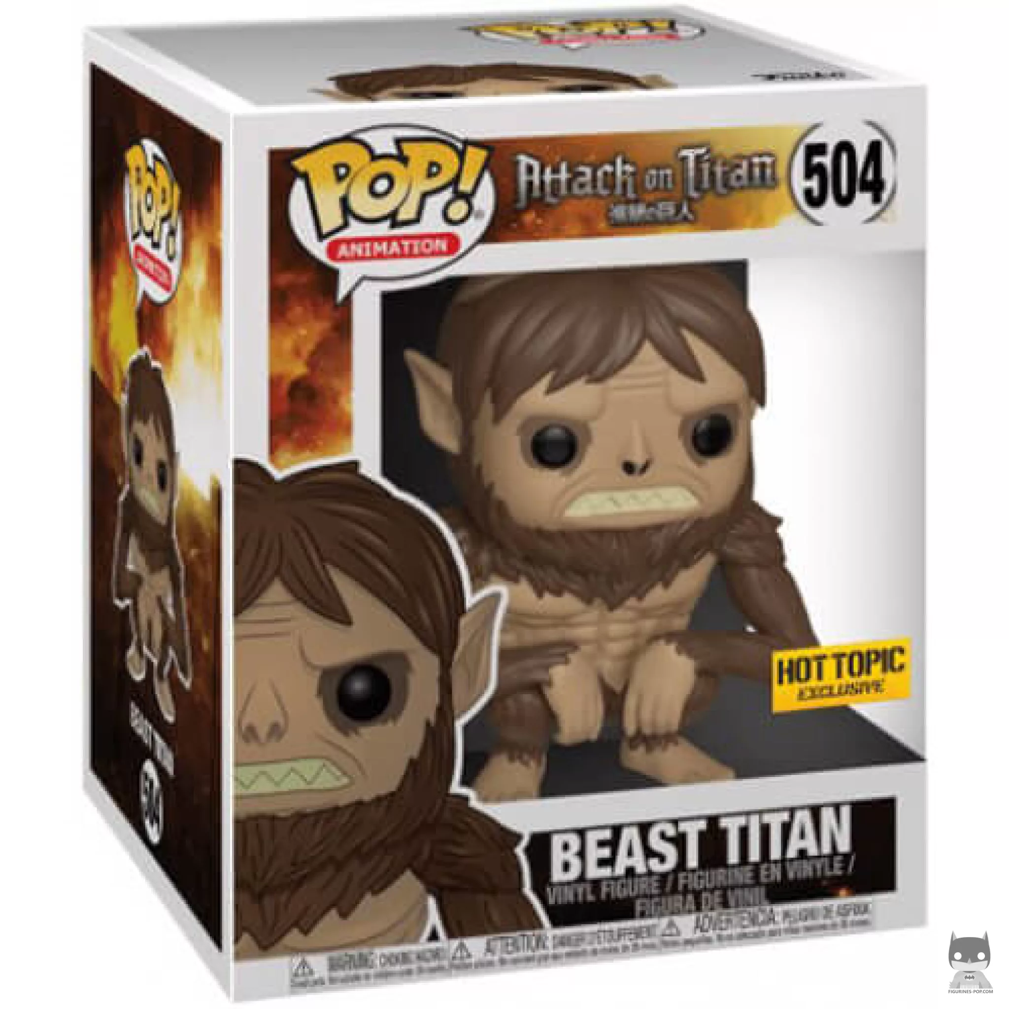Figurine Funko POP Titan Bestial (Supersized) avec boîte