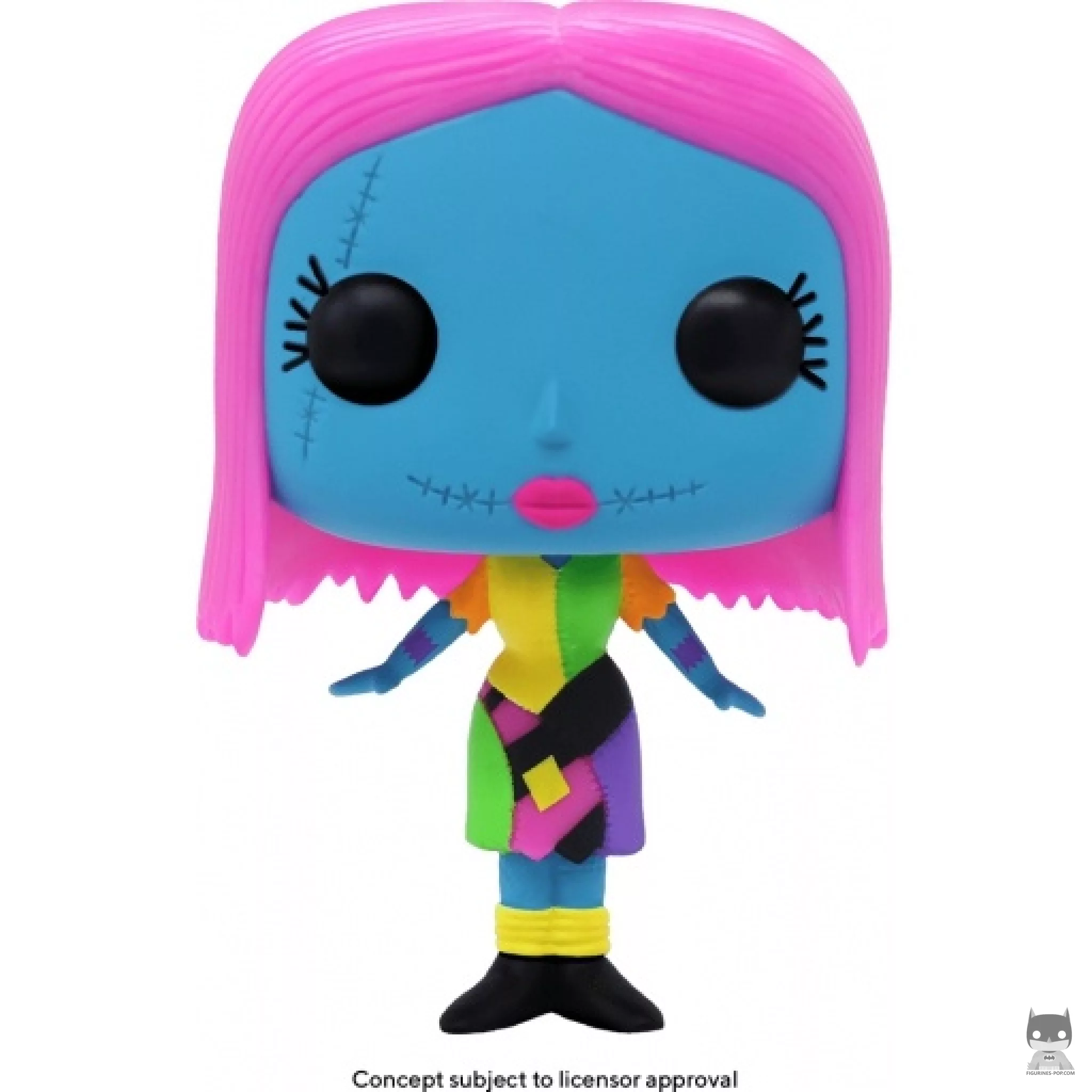 Figurine Funko POP Sally (Blacklight) (L'Etrange Noël de M. Jack)