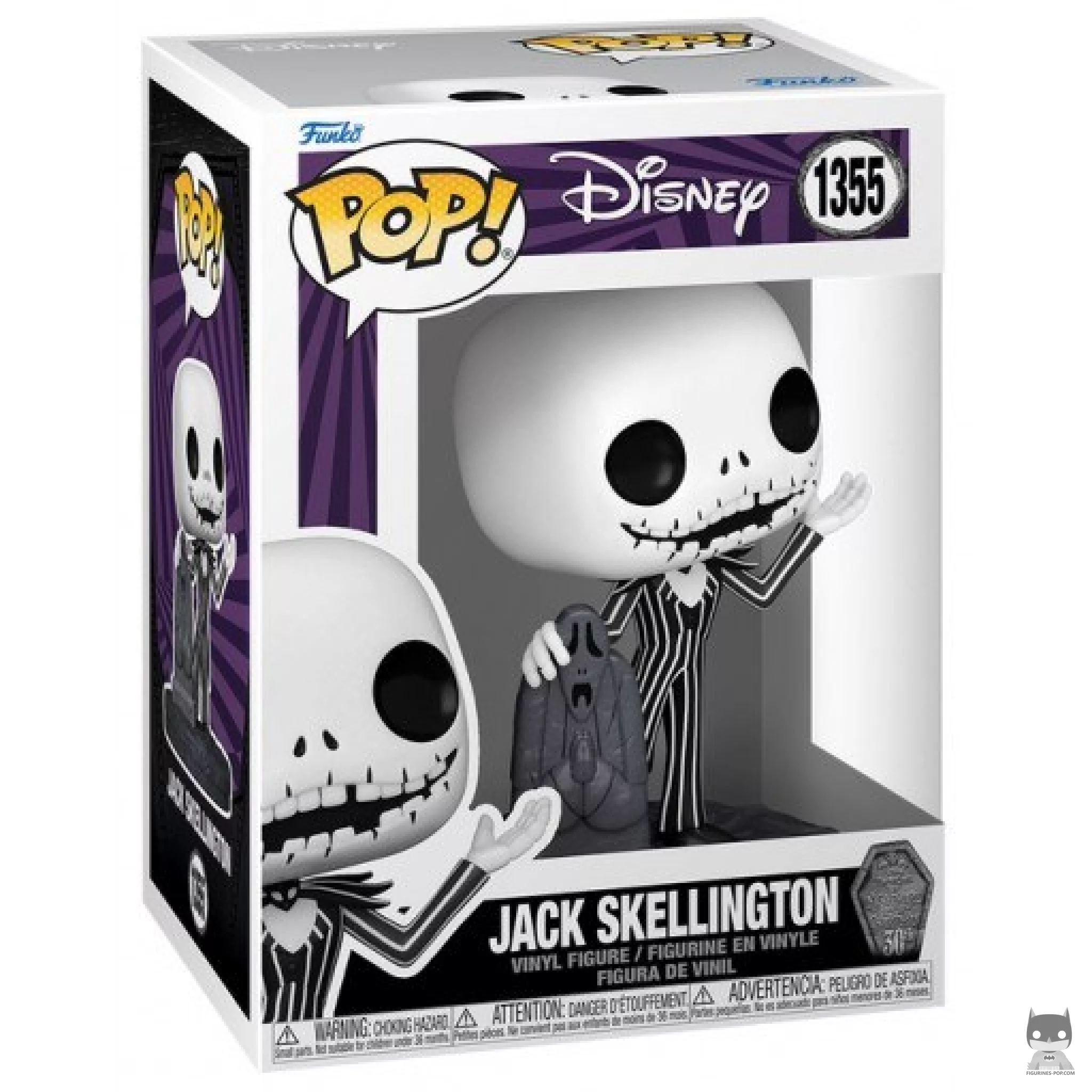 Figurine Funko POP Jack Skellington avec boîte
