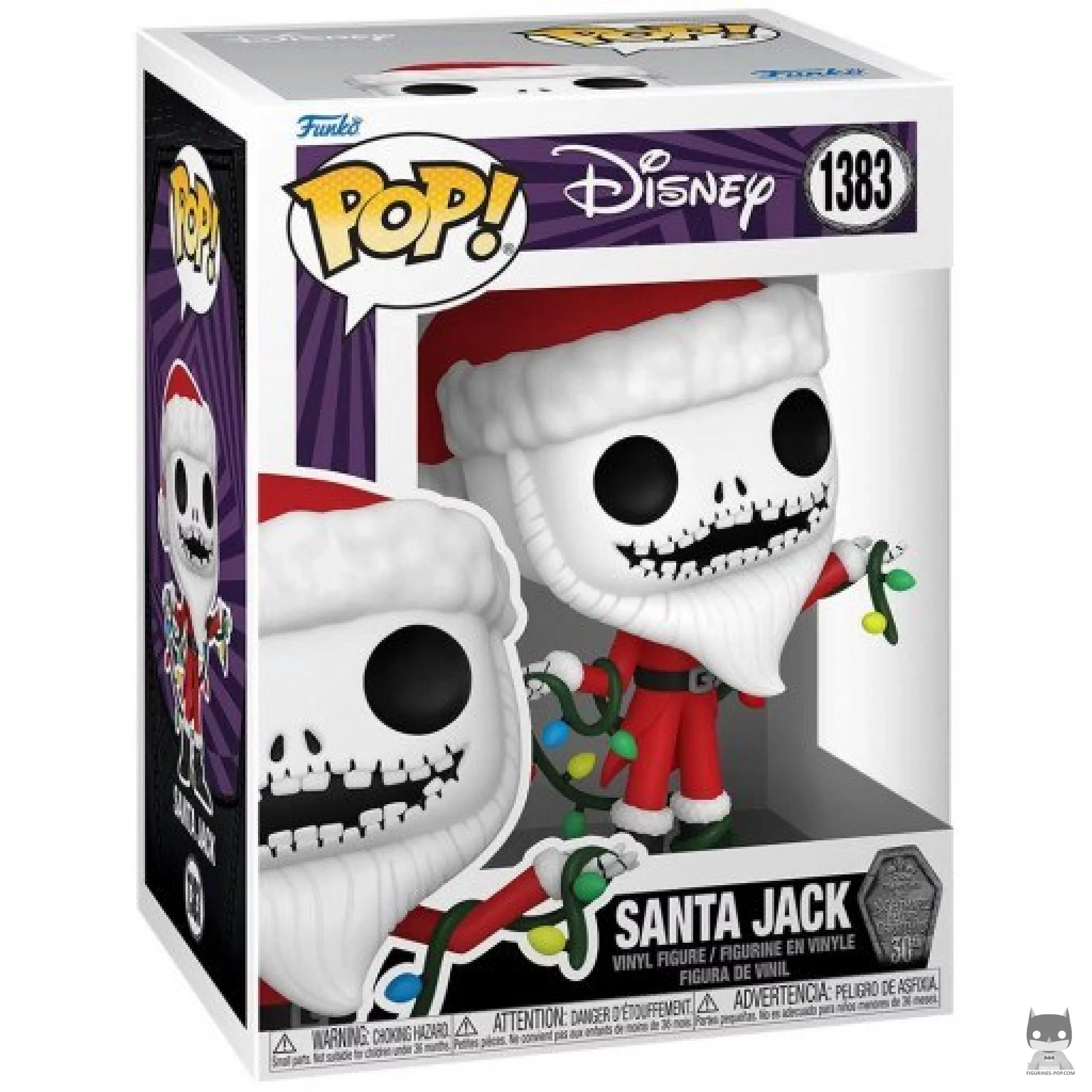 Figurine Funko POP Jack en Père Noël avec boîte