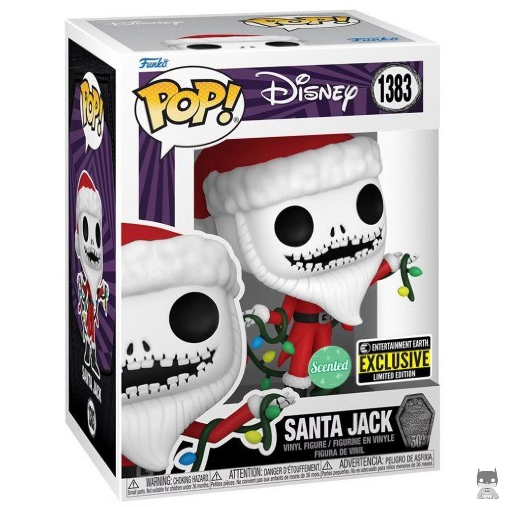 Figurine Funko POP Jack en Père Noël (Scented) avec boîte