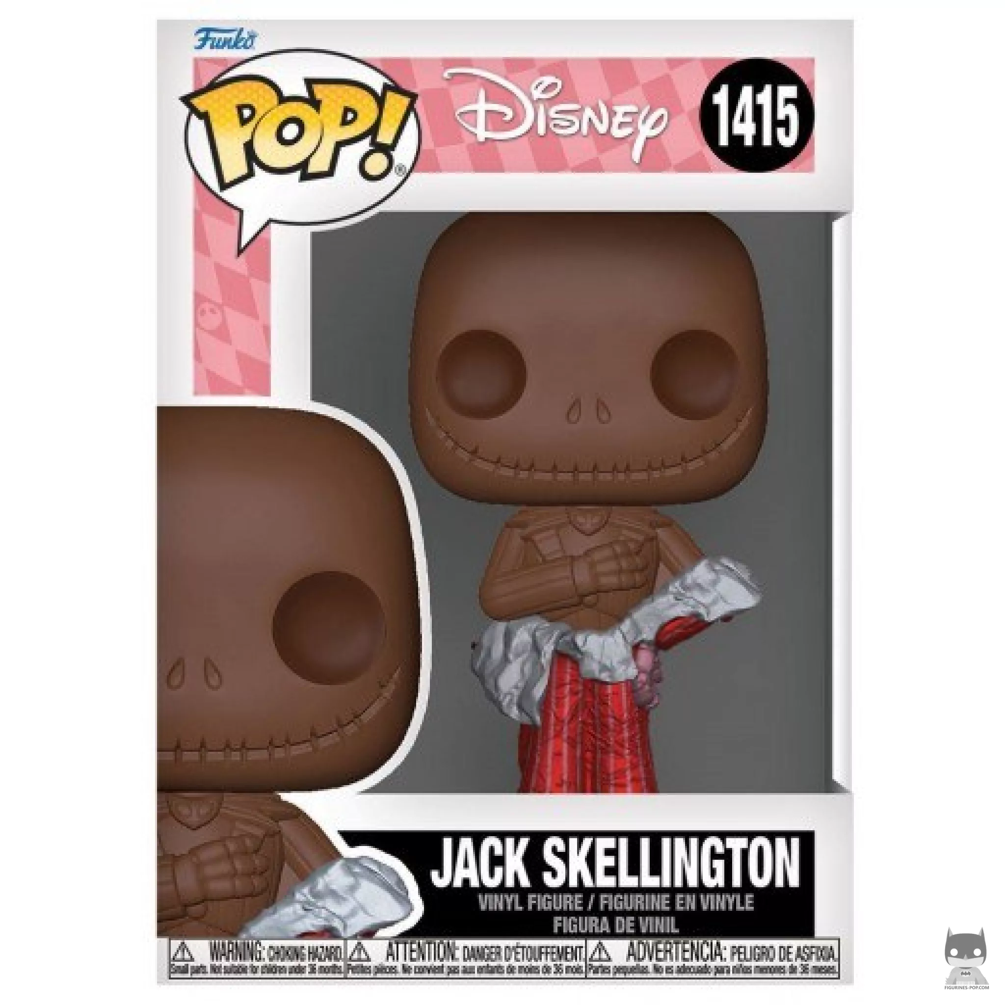 Figurine Funko POP Jack Skellington (Chocolat) avec boîte