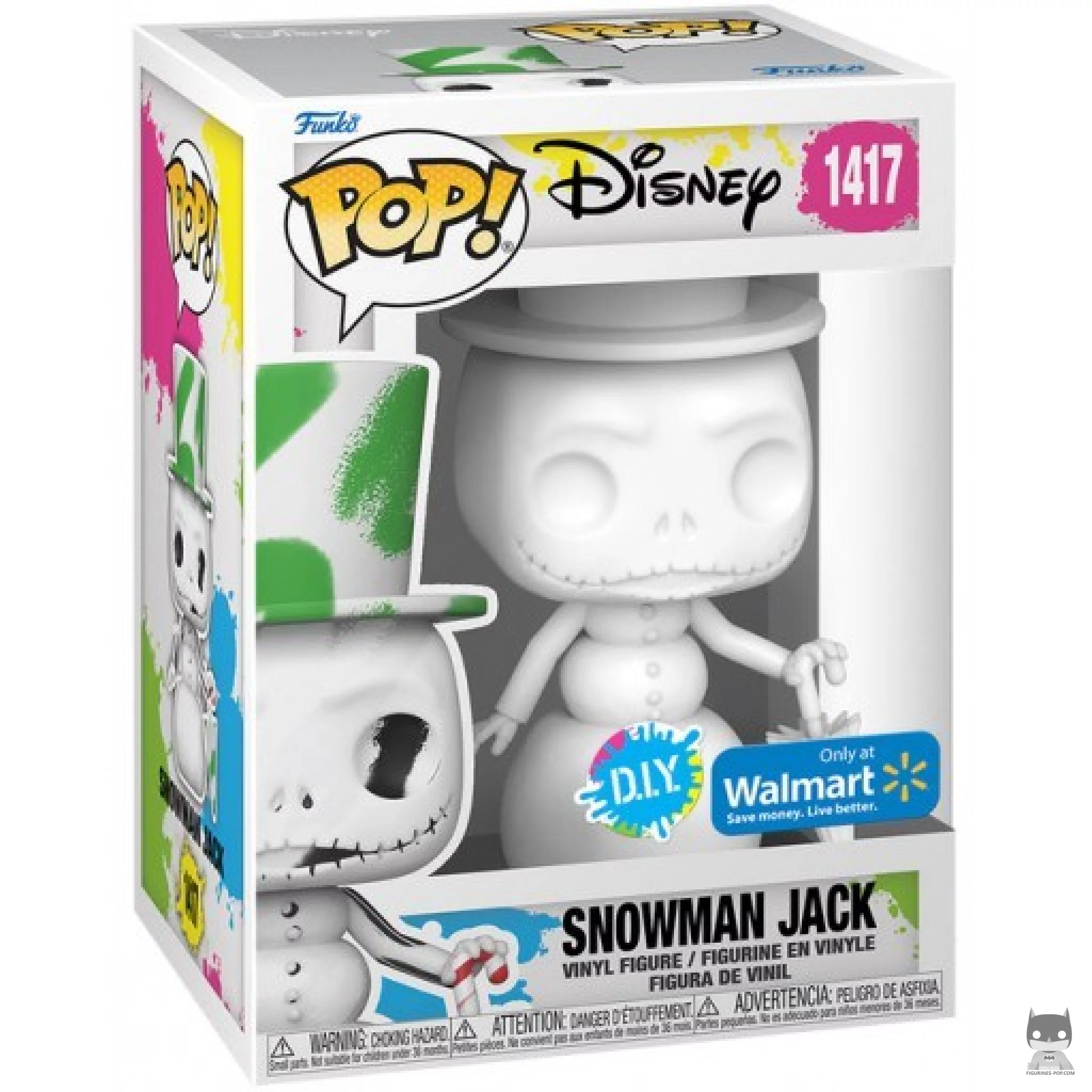 Figurine Funko POP Jack en Bonhomme de Neige (D.I.Y) avec boîte
