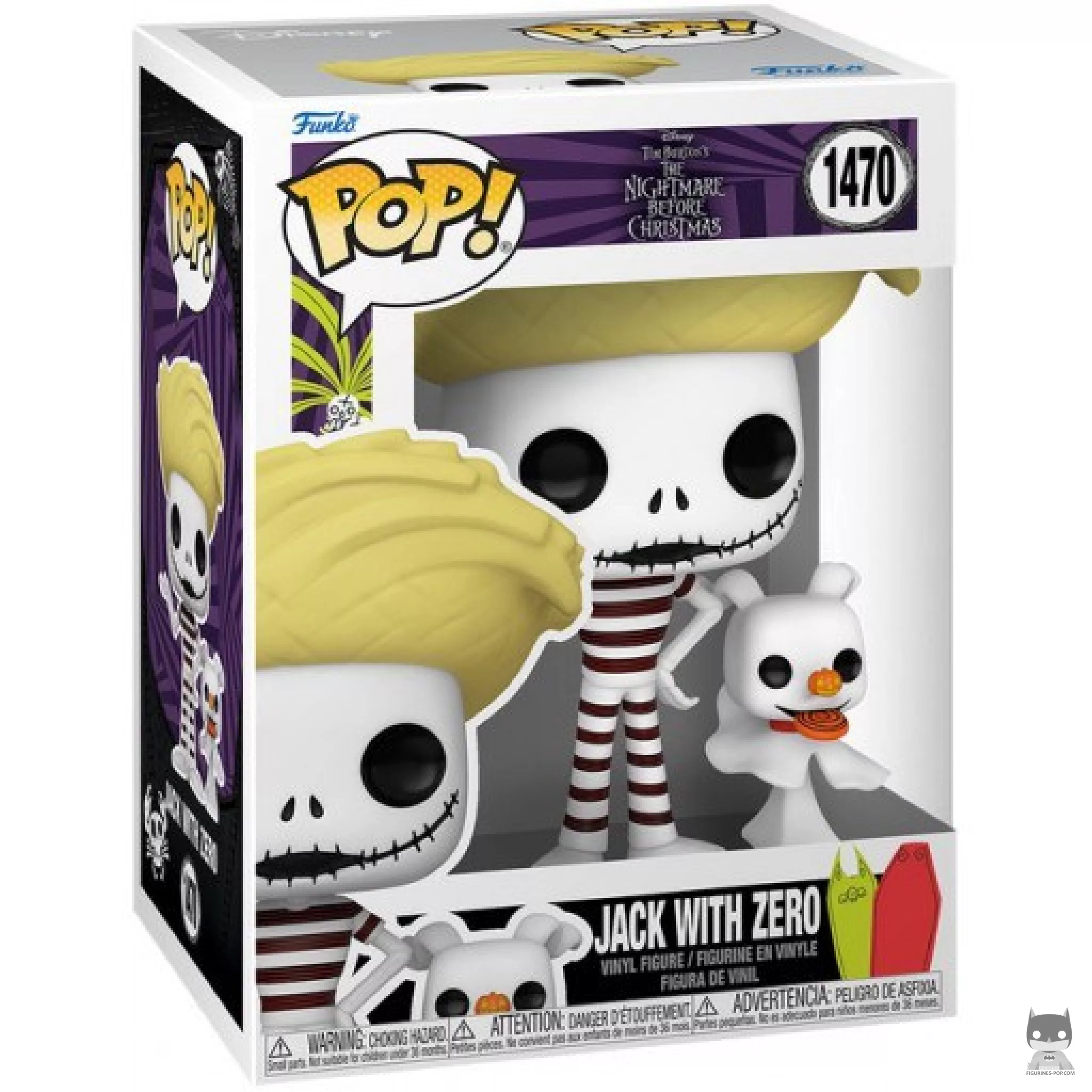 Figurine Funko POP Jack avec Zero (Plage) avec boîte