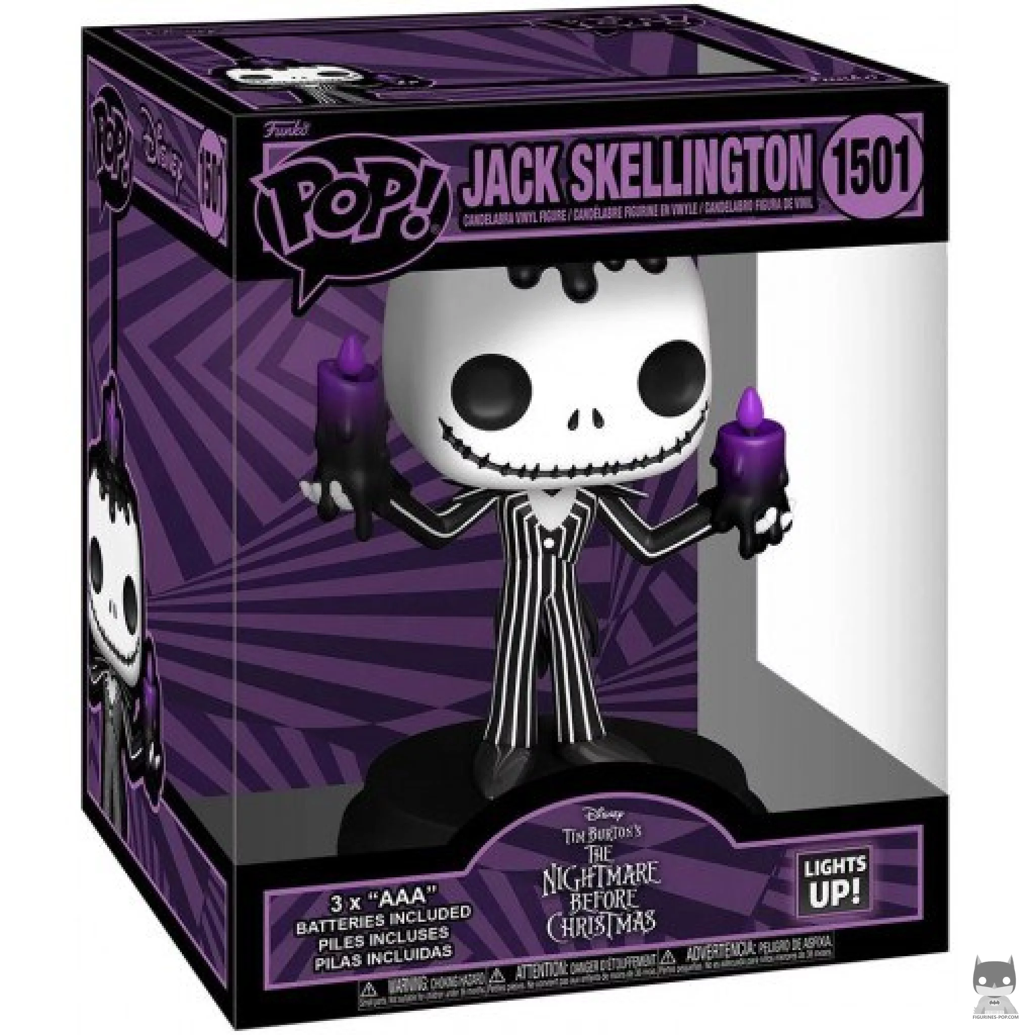 Figurine Funko POP Jack Skellington (SuperSized) avec boîte