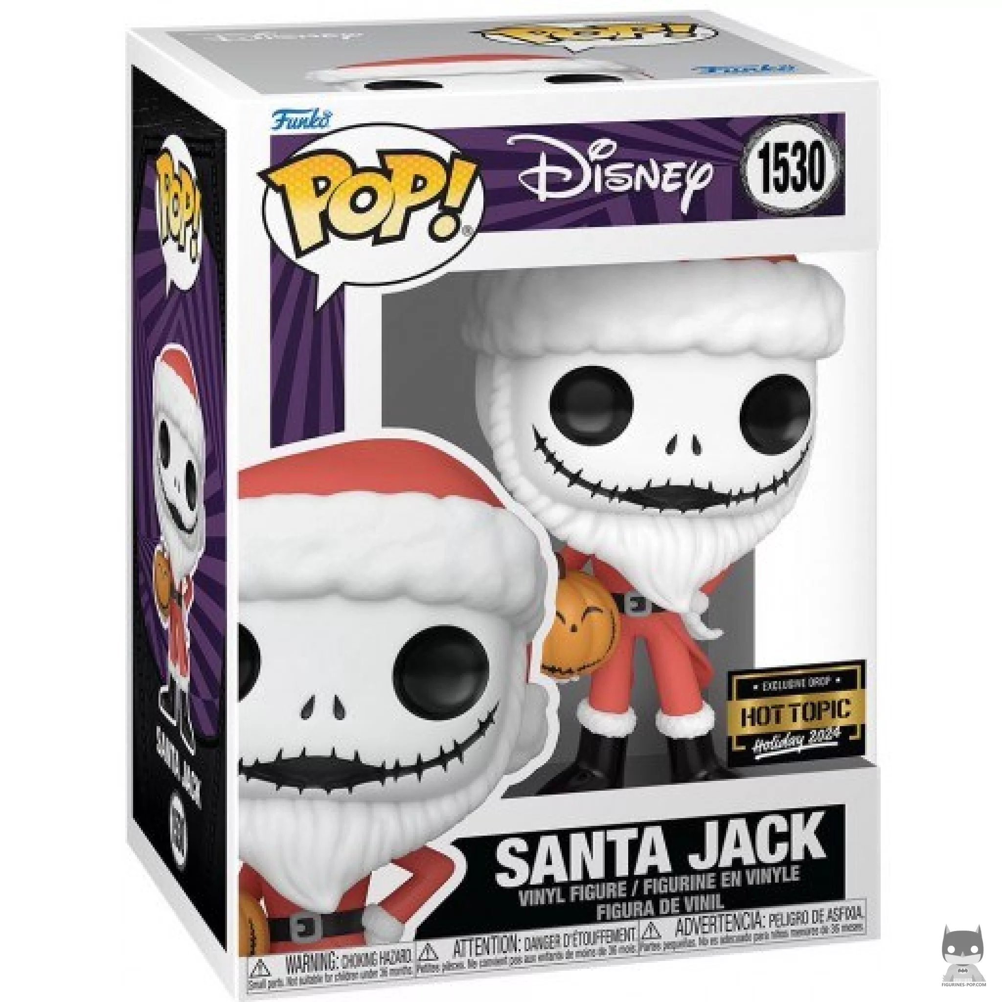 Figurine Funko POP Jack Père Noël avec boîte