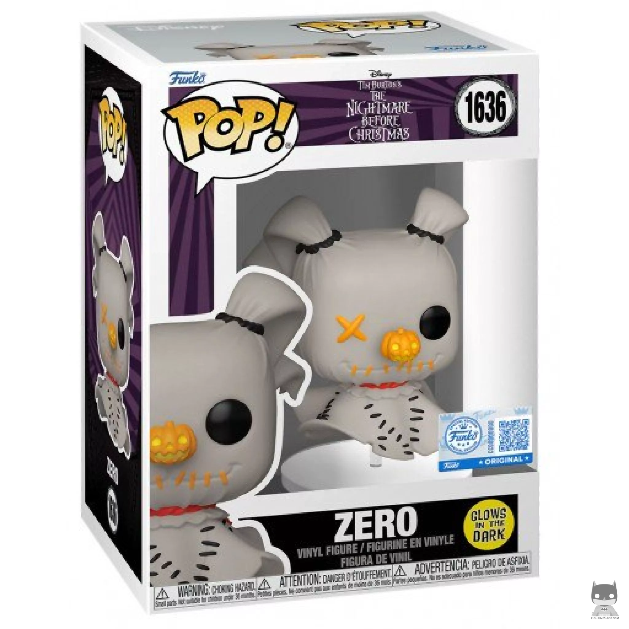 Figurine Funko POP Zero (Glow in the Dark) avec boîte