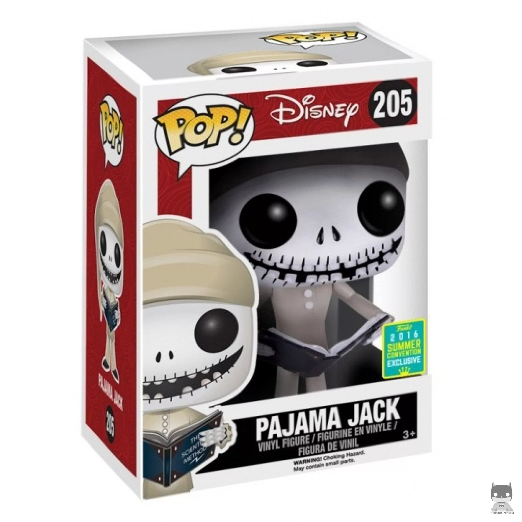 Figurine Funko POP Jack Skellington en Pyjama avec boîte