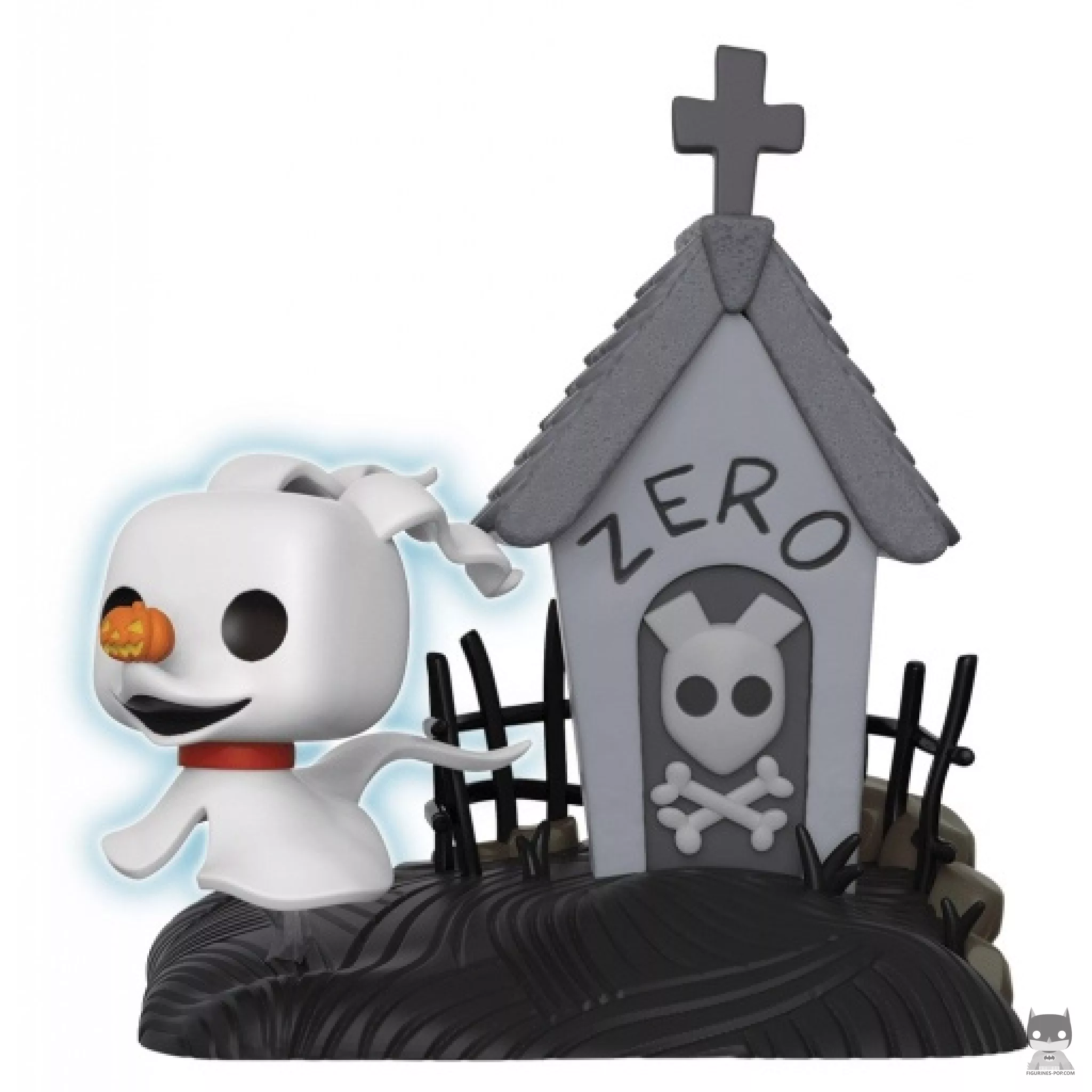 Figurine Funko POP Zero dans niche (Chase) (L'Etrange Noël de M. Jack)