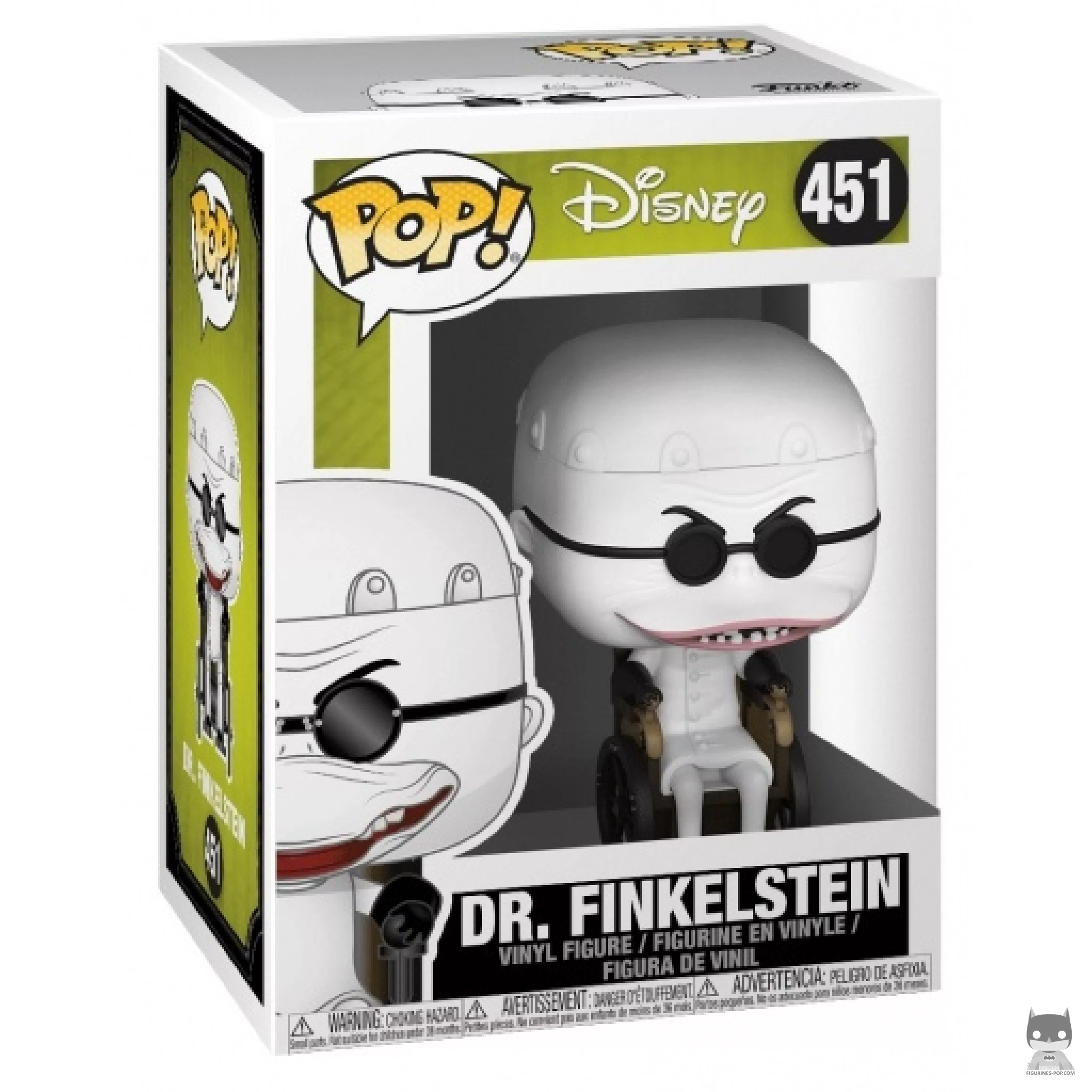 Figurine Funko POP Dr. Finkelstein avec boîte