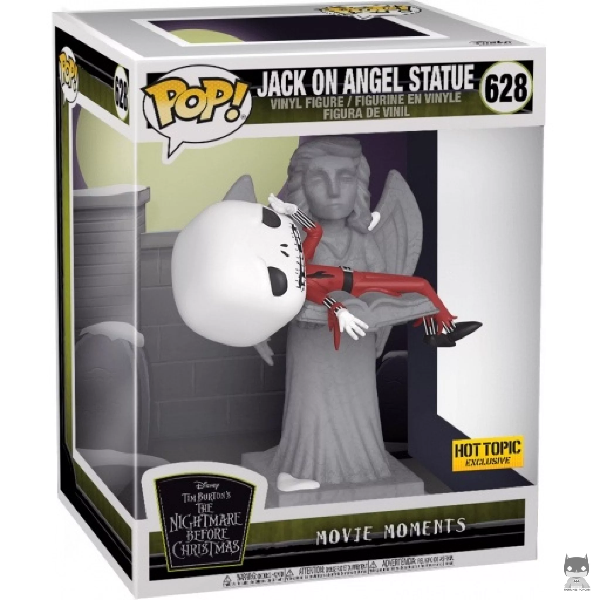 Figurine Funko POP Jack sur Statue d'Ange (Supersized) avec boîte