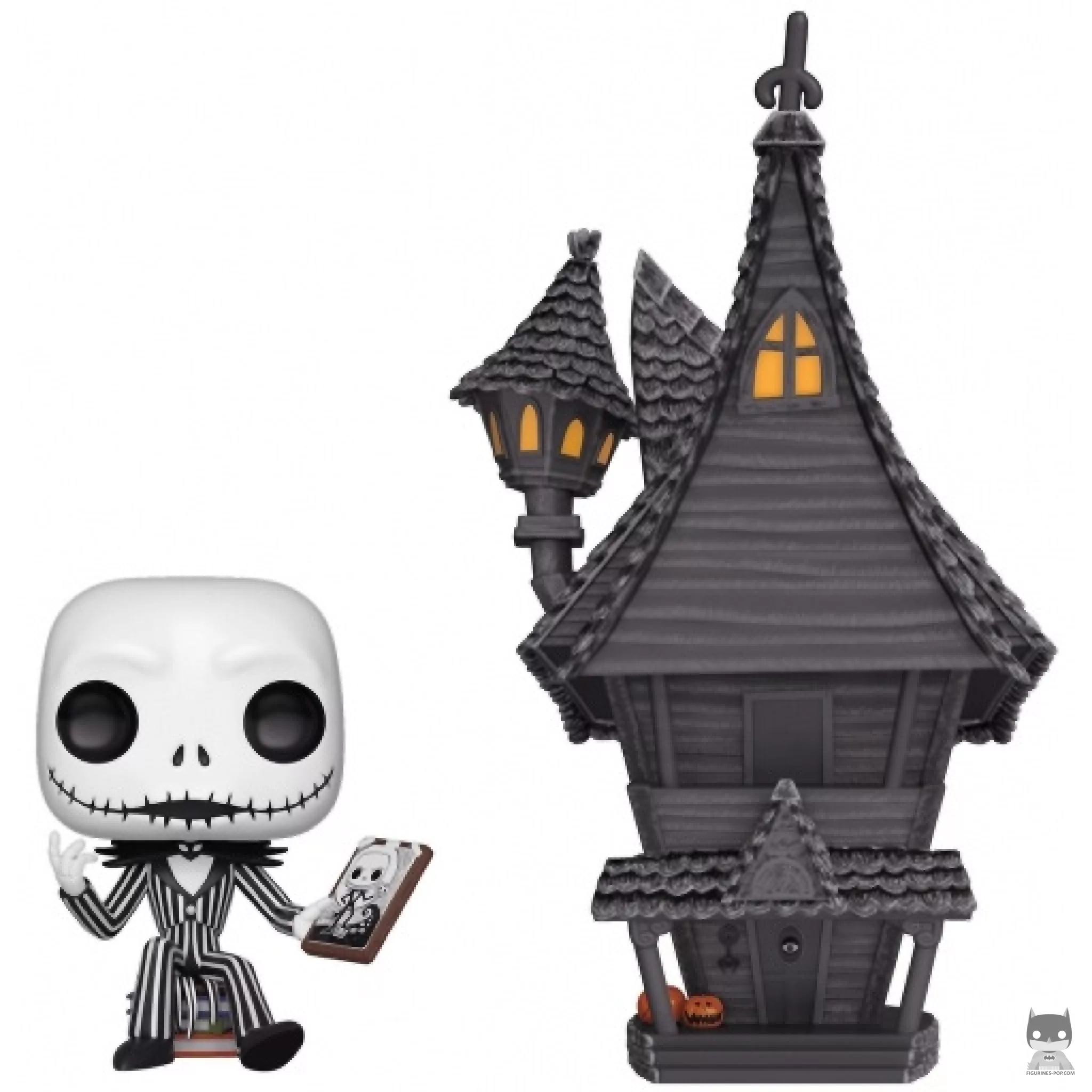 Figurine Funko POP Jack Skellington & sa Maison (L'Etrange Noël de M. Jack)
