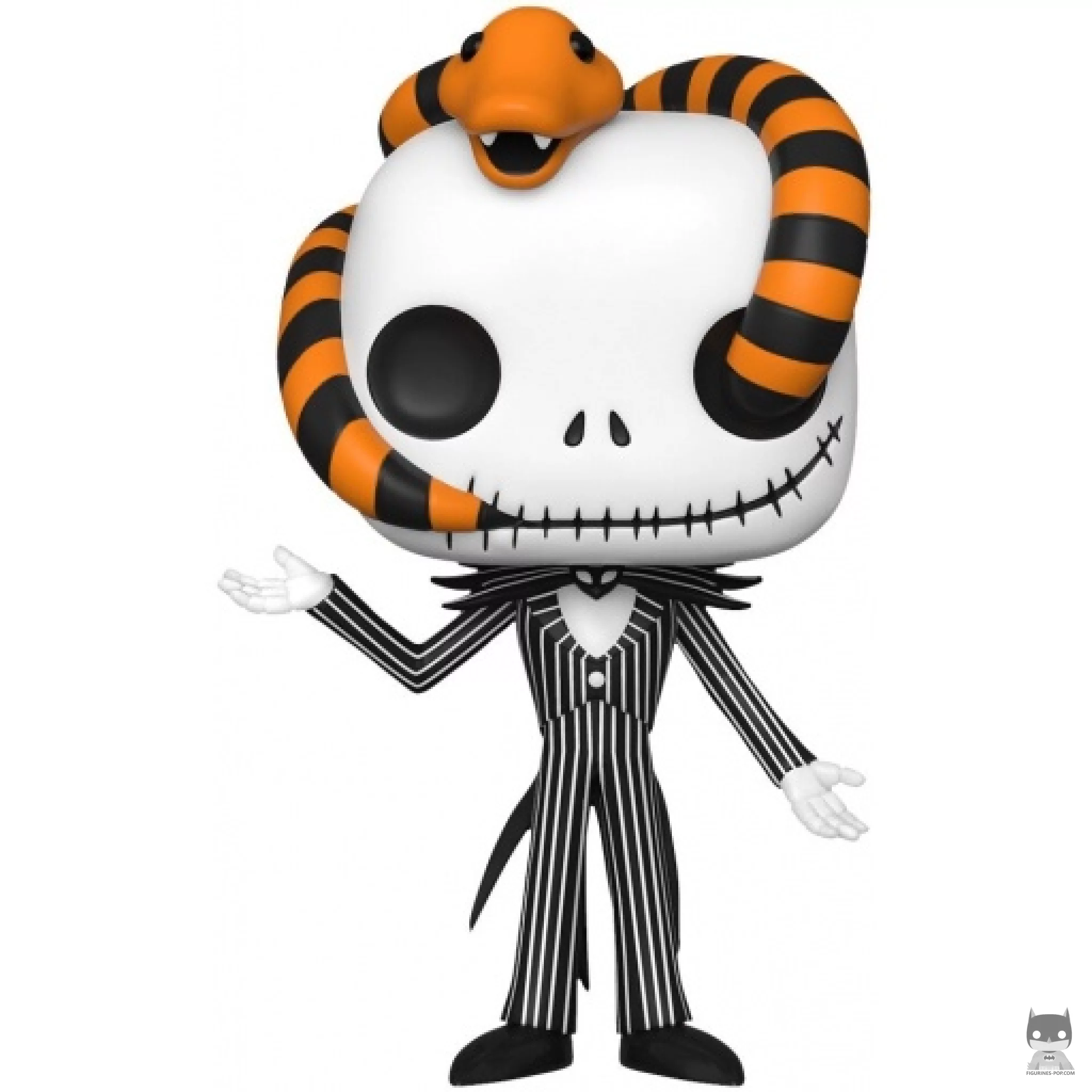 Figurine Funko POP Jack Skellington avec serpent (L'Etrange Noël de M. Jack)