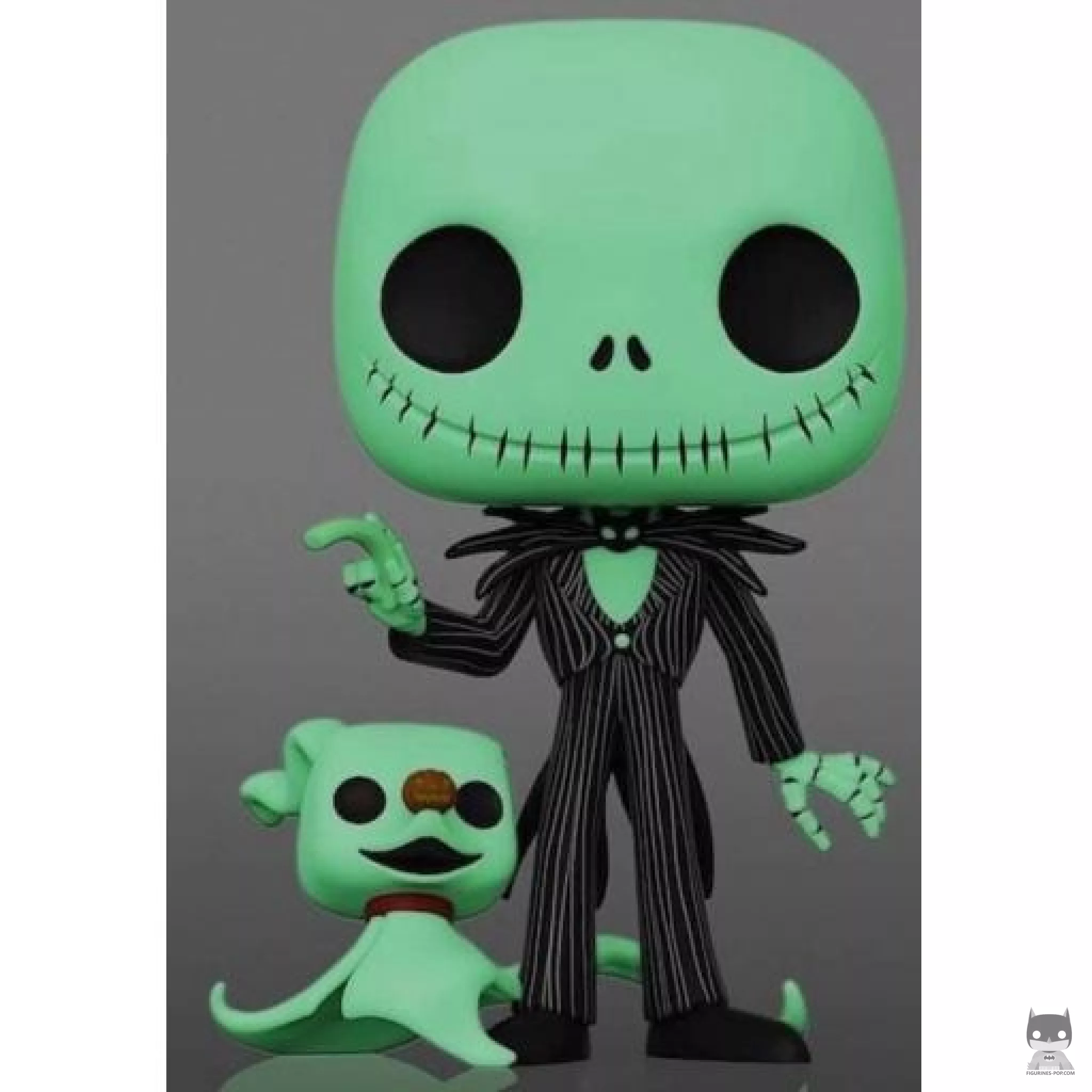 Figurine Funko POP Jack Skellington with Zero (Supersized) (L'Etrange Noël de M. Jack)