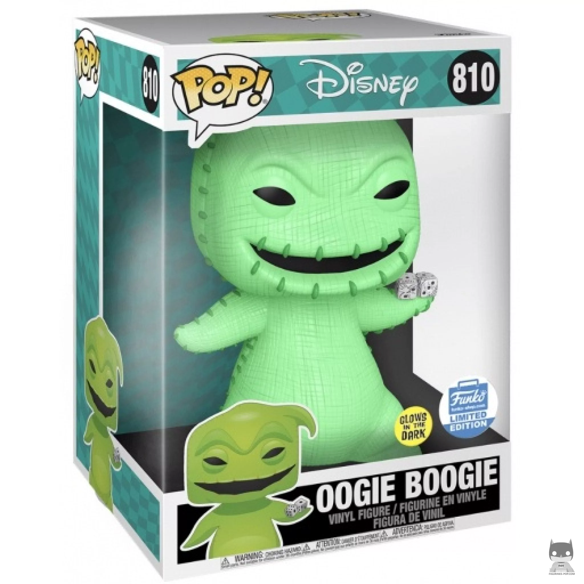 Figurine Funko POP Oogie Boogie (Supersized) avec boîte