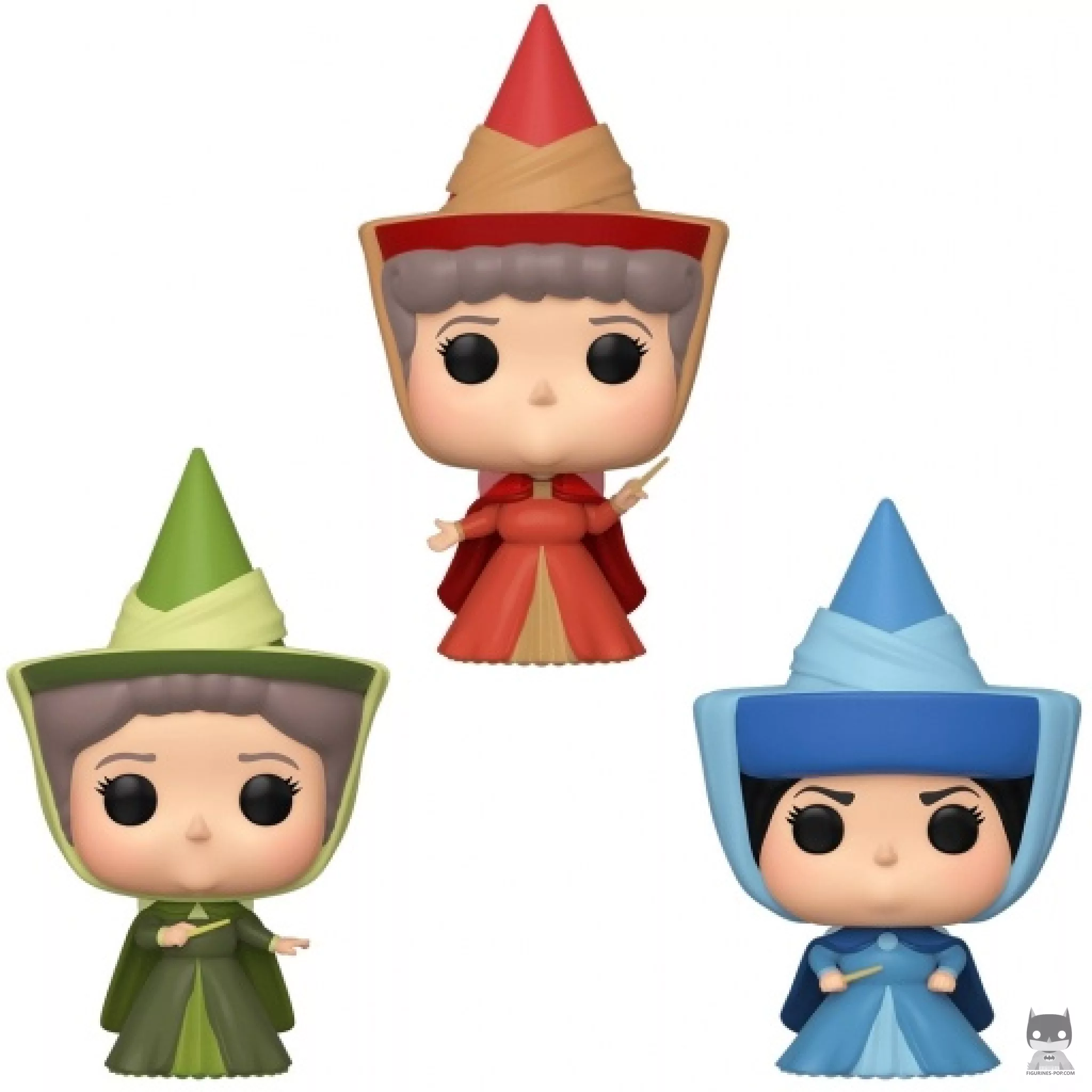 Figurine Funko POP Pâquerette, Flora & Pimprenelle (La Belle au Bois Dormant)