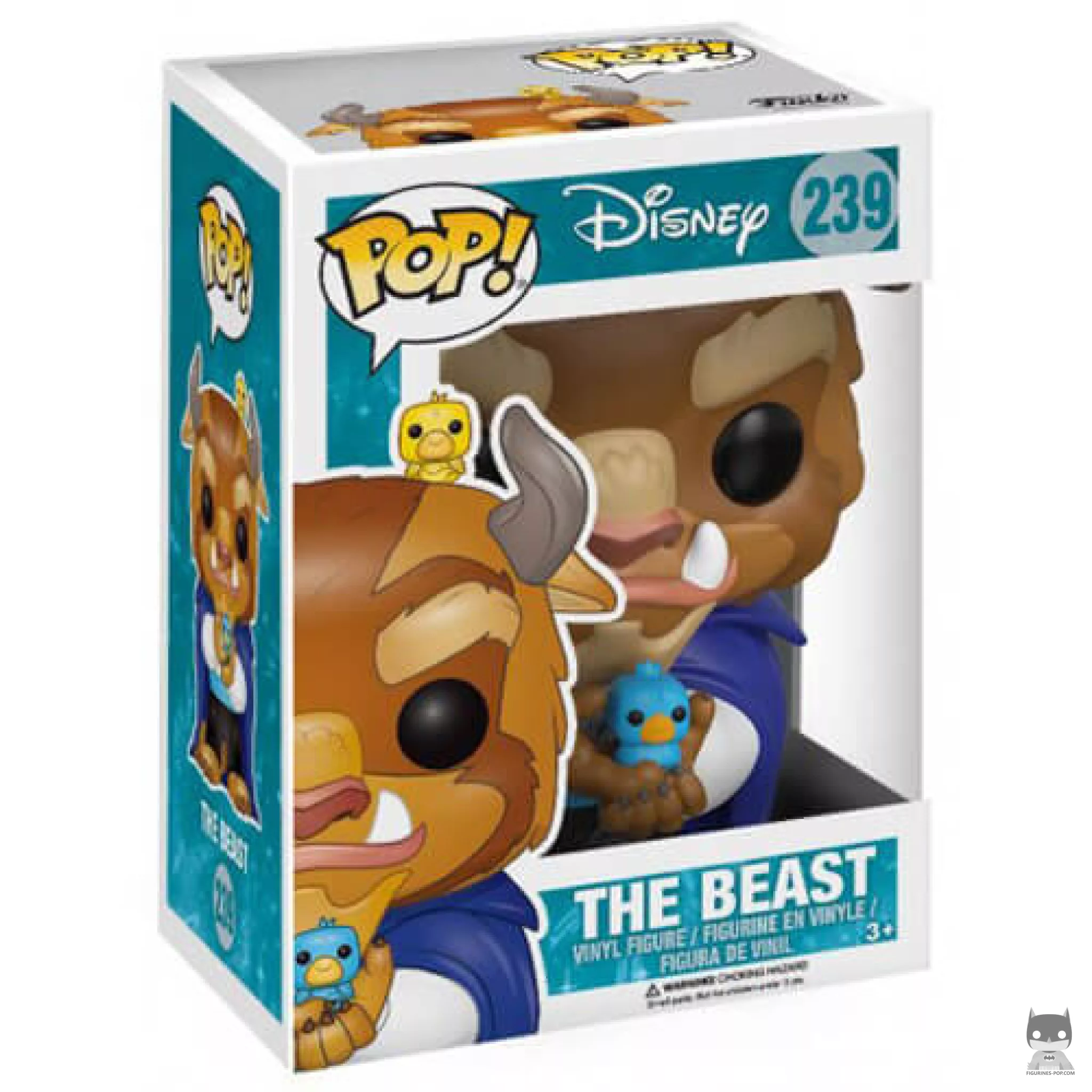 Figurine Funko POP La Bête avec boîte