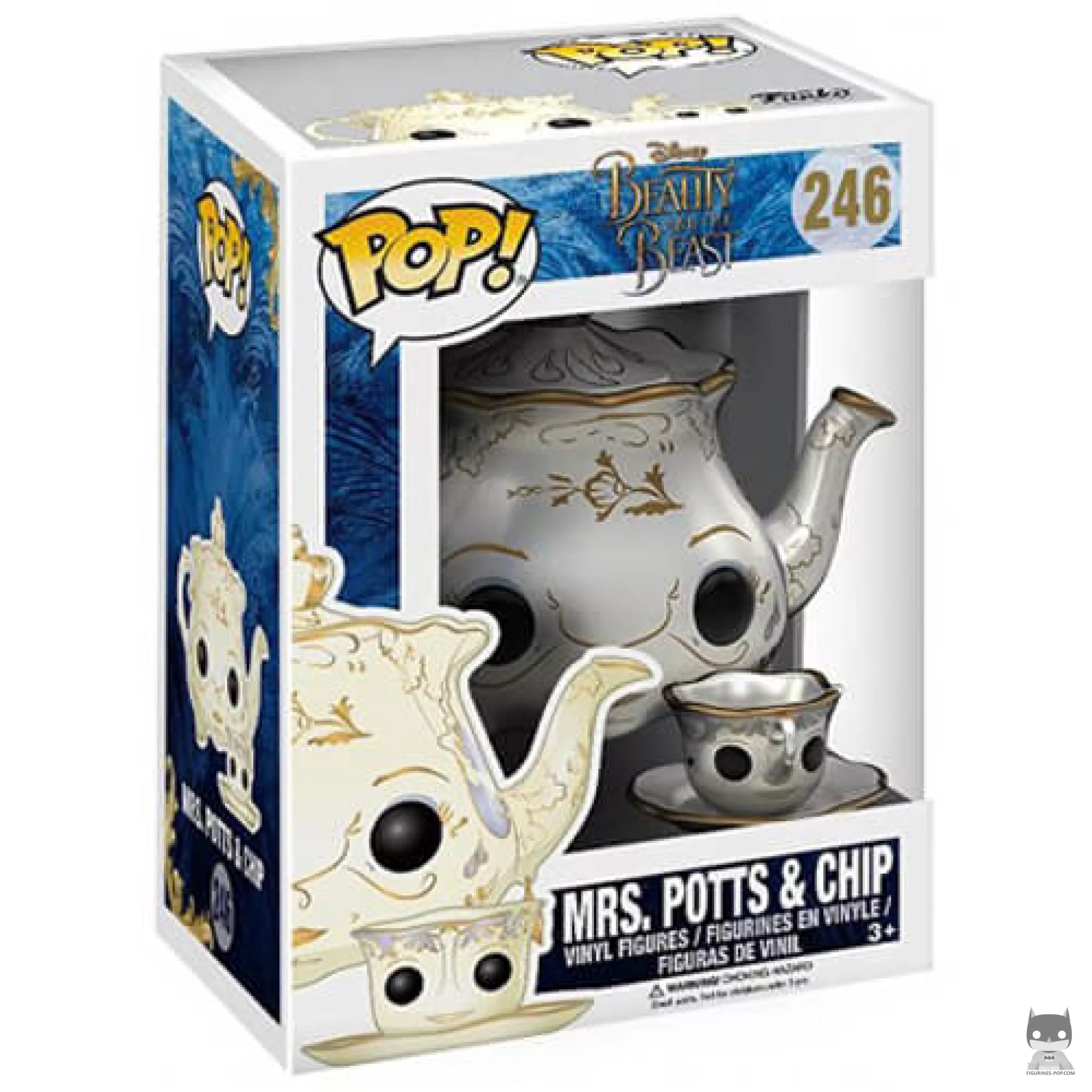 Figurine Funko POP Mme Samovar & Zip avec boîte