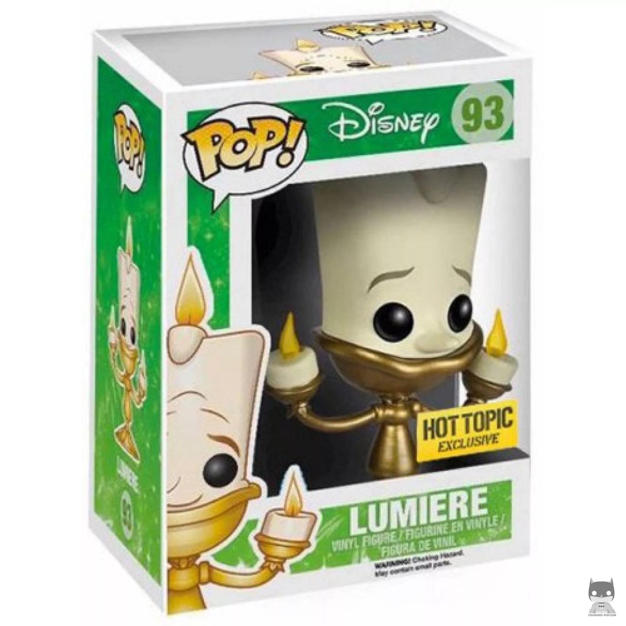 Figurine Funko POP Lumière (Glow in the Dark) avec boîte